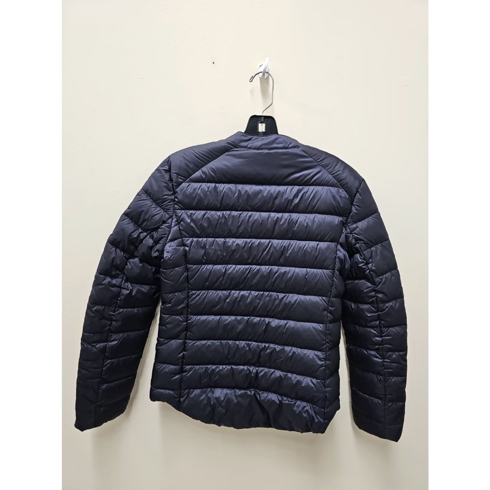 Belstaff VINTAGE Belstaff Jacket Blue PUFFER RANFORD DOWN Belstaff Women 8 Jacket Mid-Length Long Sleeve City Classic 90s Designer London City blue down jacket Size M / US 6-8 / IT 42-44 - 5 Thumbnail