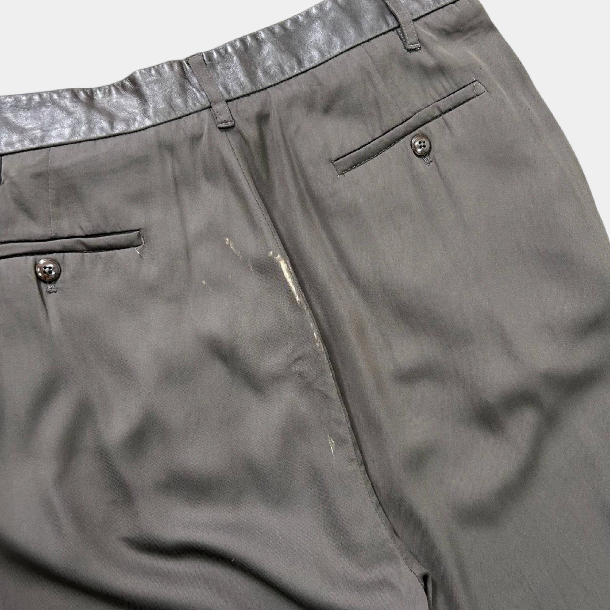 Rick Owens Rick Owens 3/4 Length Brown Suit Pants Size US 32 / EU 48 - 6 Thumbnail