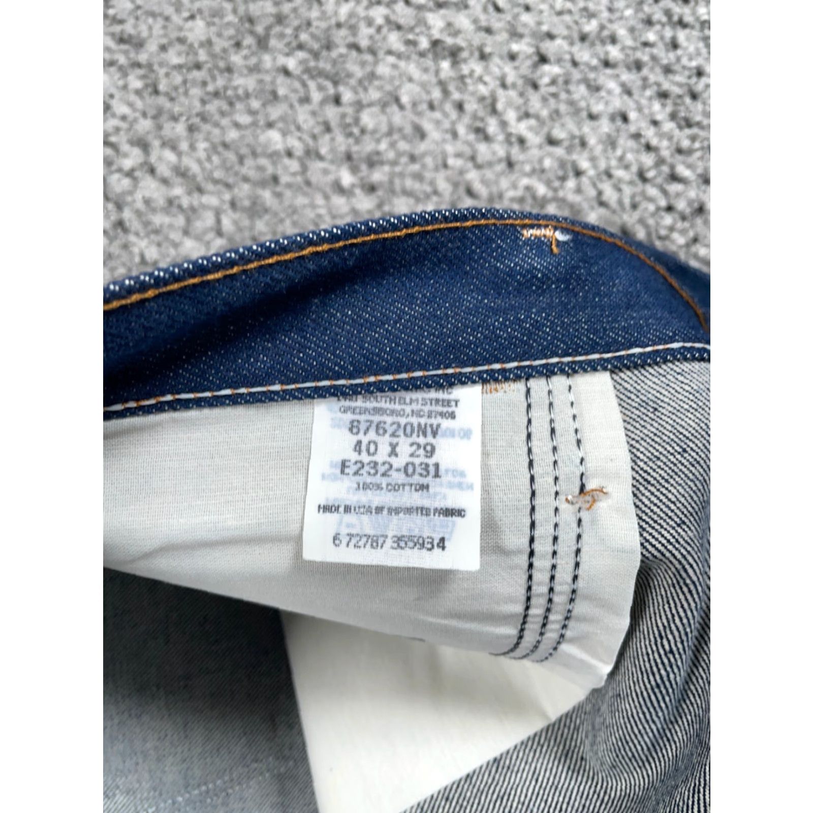 VINTAGE Rustler Men's Jeans Bootcut Fit 40 x 29 Denim 80s USA Made