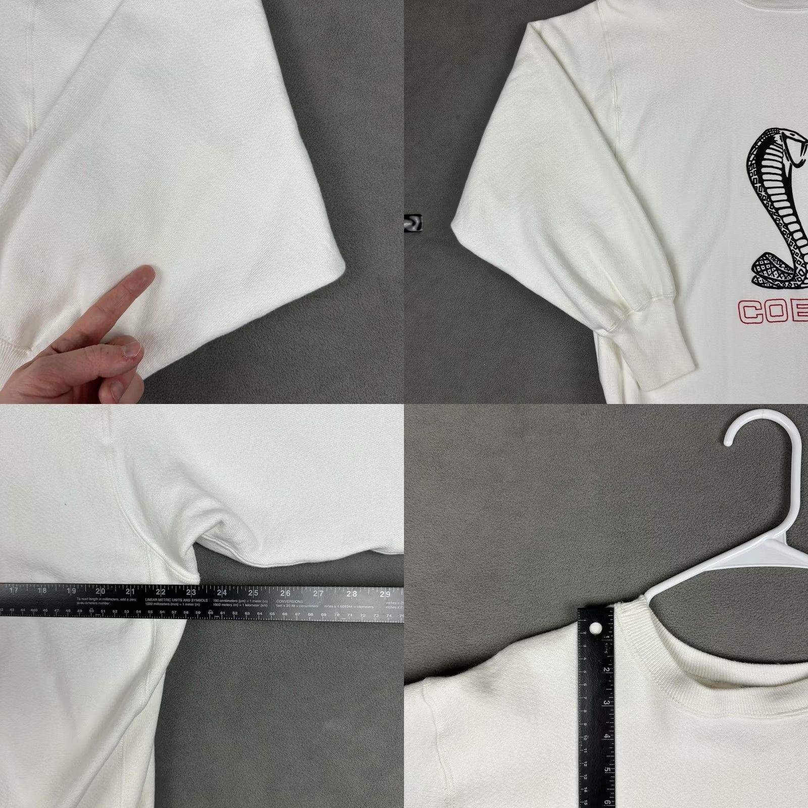 Champion VINTAGE Champion Sweatshirt Men 2XL White Logo 90s Pullover Heavyweight Fleece Cotton Blend 90s Theme Racing Size US XXL / EU 58 / 5 - 8 Thumbnail