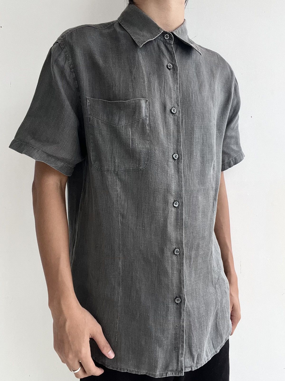 C.P. Company Vintage C.P. Company Grey Shirt Size US L / EU 52-54 / 3 - 2 Thumbnail