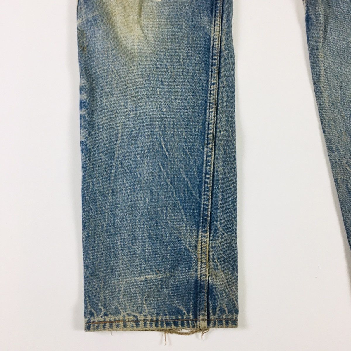 Levi's Vintage Clothing Vintage 90s Levi’s 501 Made In USA Size US 35 - 2 Thumbnail