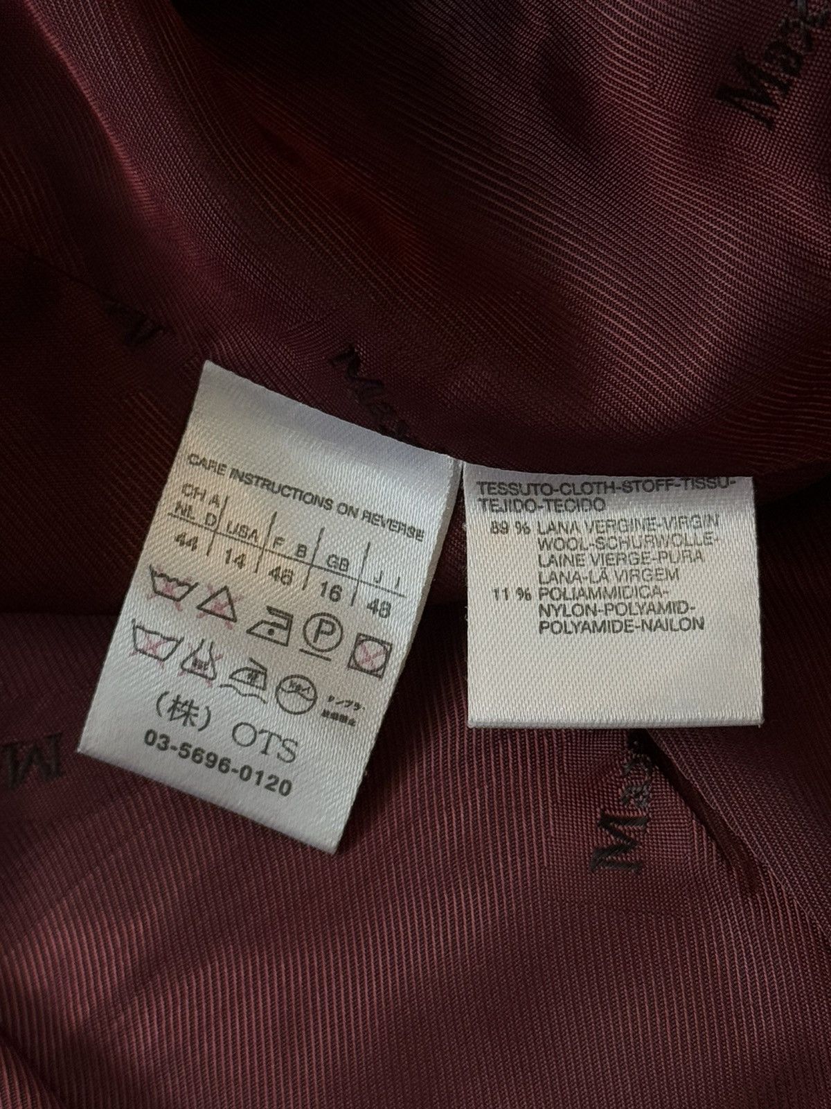 Designer × Max Mara × Weekend Max Mara Max Mara jacquard wool blend coat Size XL / US 12-14 / IT 48-50 - 8 Thumbnail