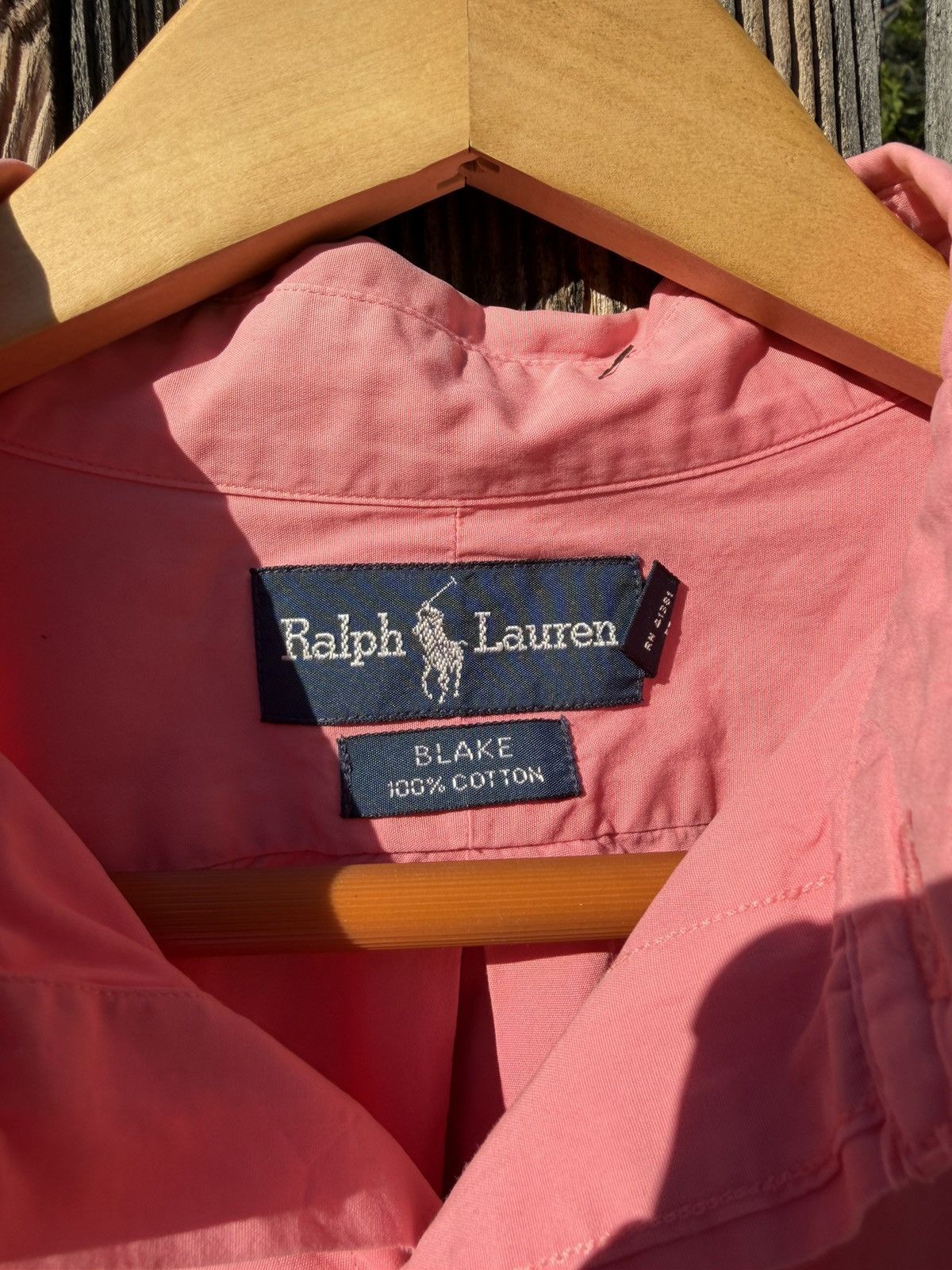 Polo Ralph Lauren Salmon Pink Blake Polo button up Size US L / EU 52-54 / 3 - 2 Thumbnail