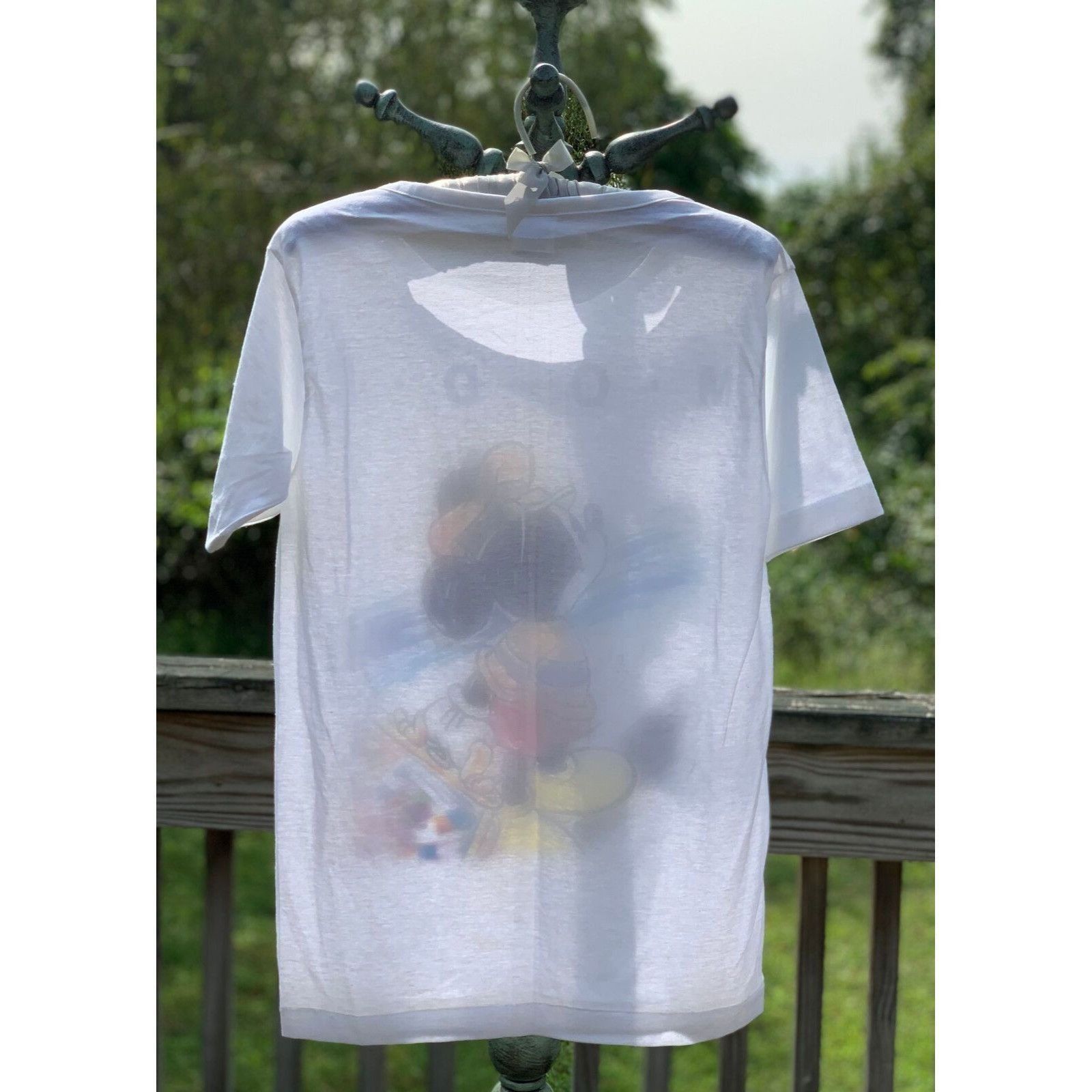 Disney 1980s DISNEY CHARACTER FASHIONS MICKEY MOUSE MODE TShirt Size M / US 6-8 / IT 42-44 - 8 Thumbnail