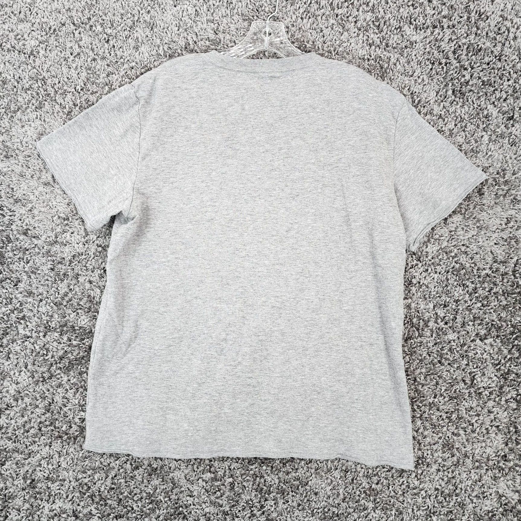 American Eagle Outfitters American Eagle Mens Gray Short Sleeve T Shirt Large Size US 33 - 5 Thumbnail