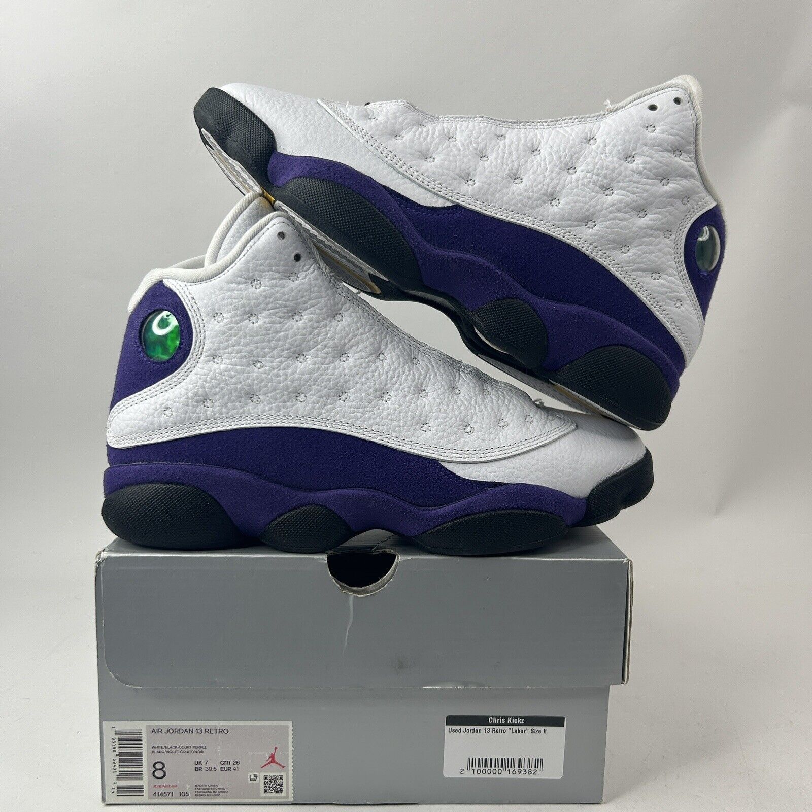 Nike Air Jordan 13 Retro “Lakers/Purple White” 2024