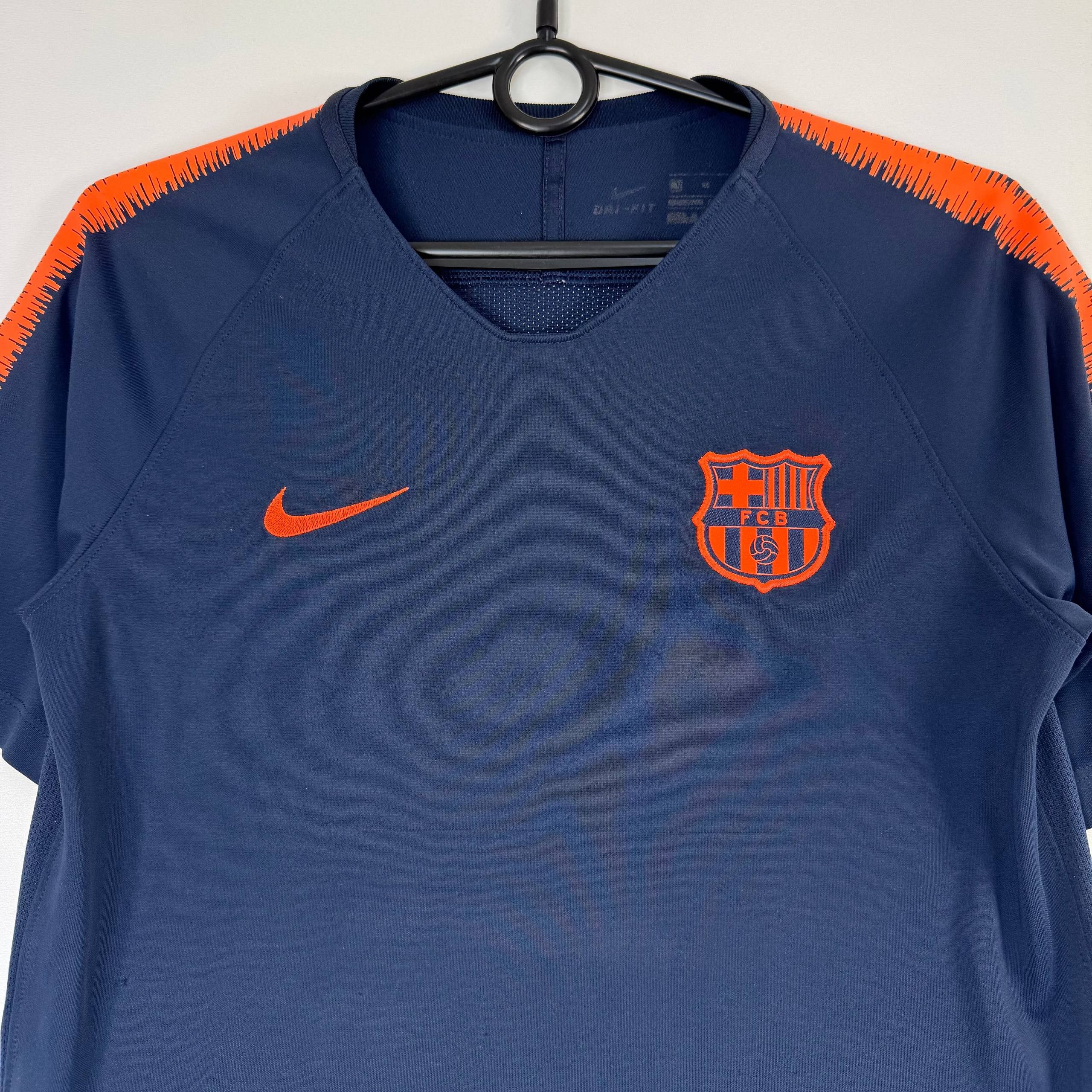 Nike Nike Dri-FIT FC Barcelona Training Jersey Shirt Navy Size XS Size US XS / EU 42 / 0 - 2 Thumbnail