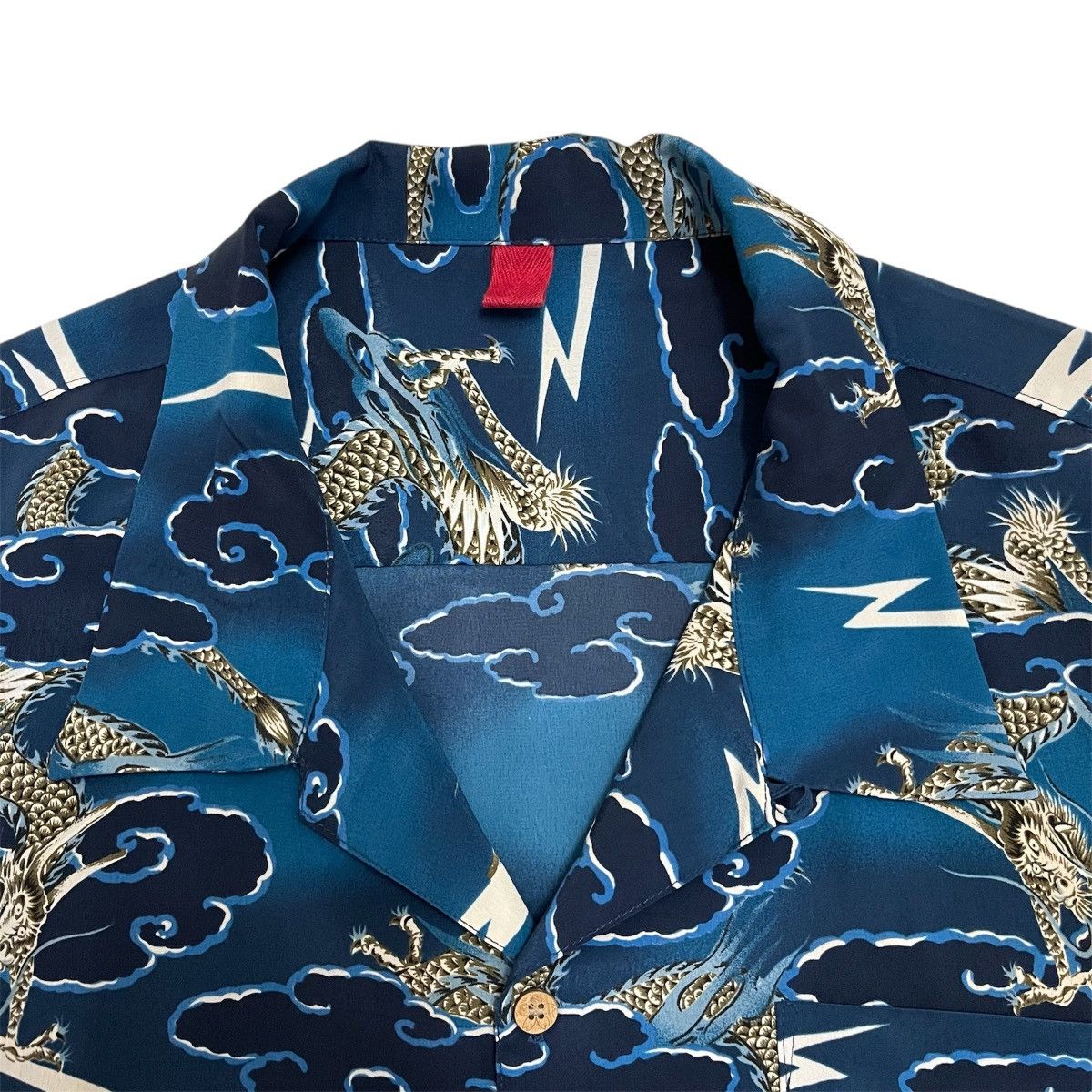 Sun Surf Vintage Dragon Japanese Theme Open Collar Hawaiian Shirt Size US XXL / EU 58 / 5 - 5 Thumbnail