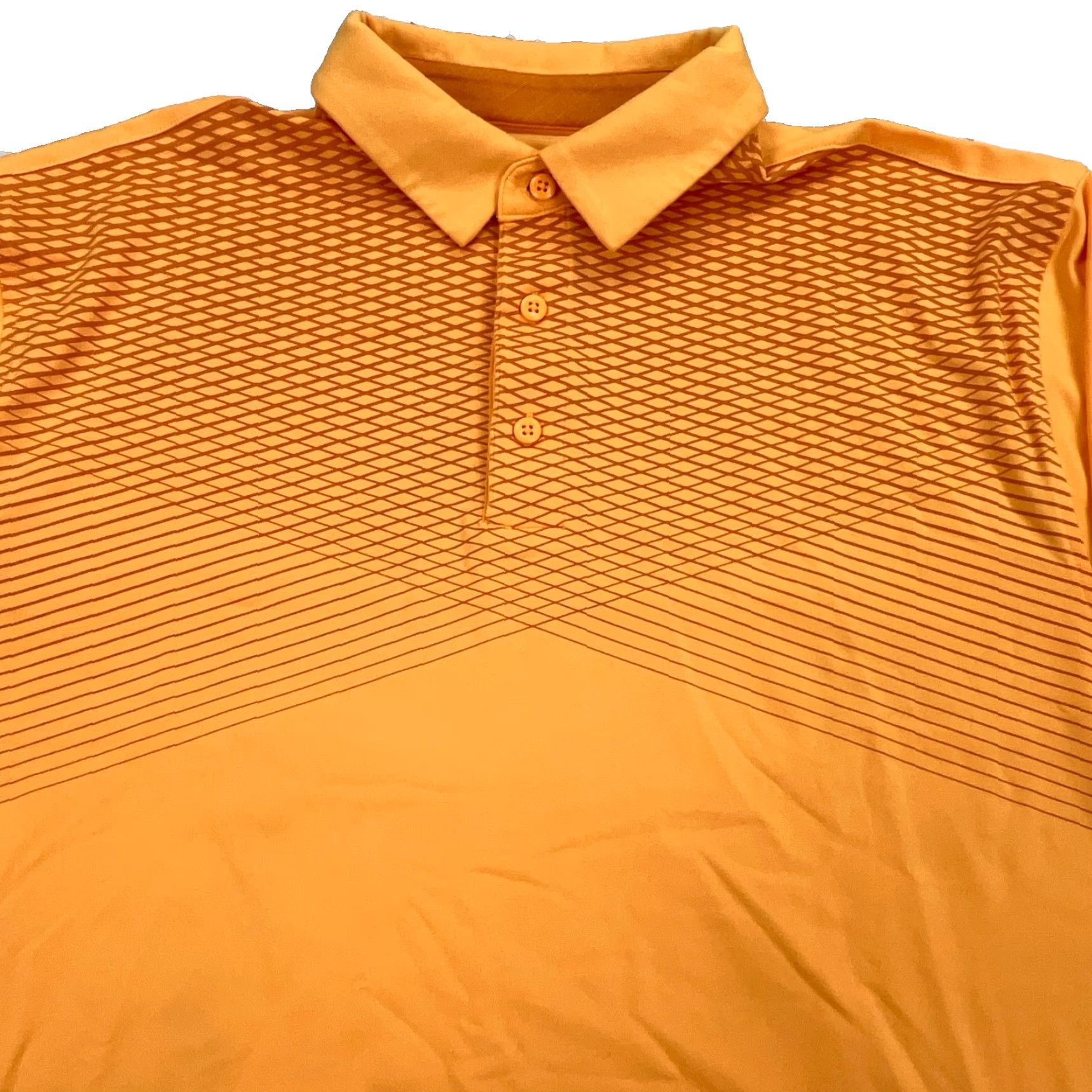 Under Armour Under Armour Polo Shirt Men L Orange Black Golf Tennis Performance Wicking Shirt Size US L / EU 52-54 / 3 - 2 Thumbnail