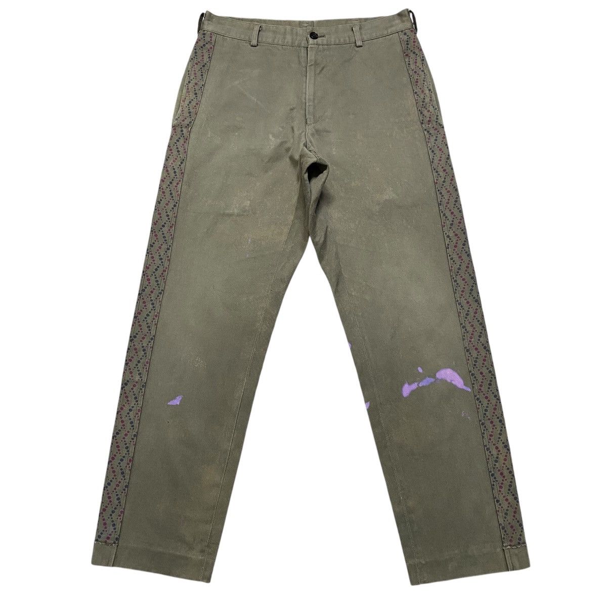 Comme des Garcons Homme AD2002 Comme Des Garcons Homme Painter Pants Faded Size US 28 / EU 44 - 1 Thumbnail