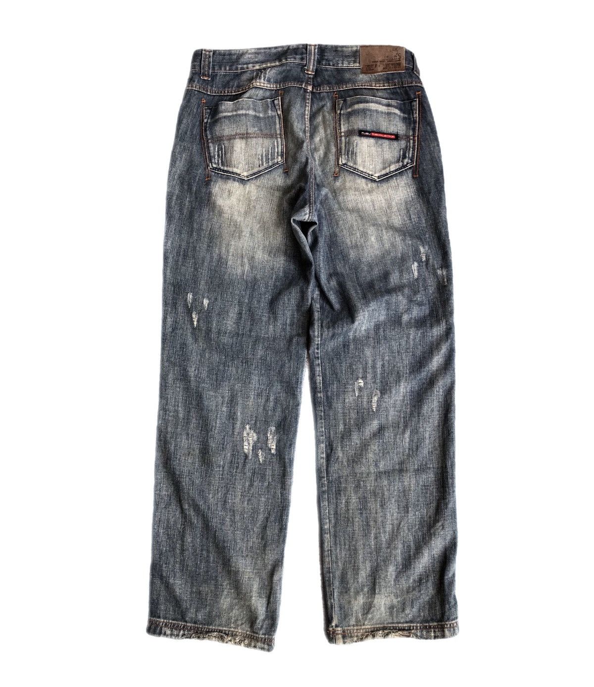 Fubu Fubu baggy embroidered jeans Size US 37 - 2 Thumbnail