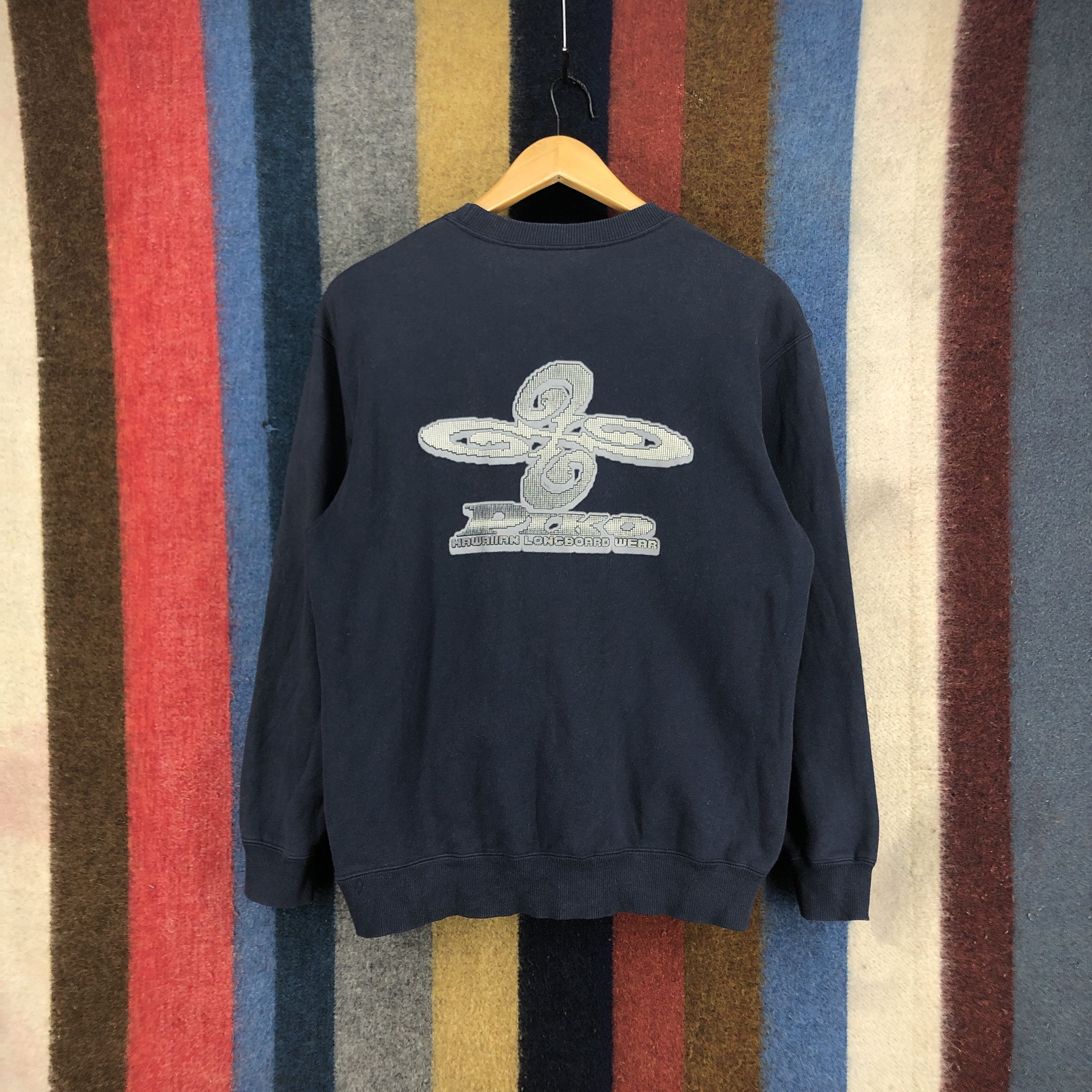 Other PIKO HAWAIIAN LONGBOARD Crew Neck Sweatshirt #0418/R Size US S / EU 44-46 / 1 - 1 Thumbnail