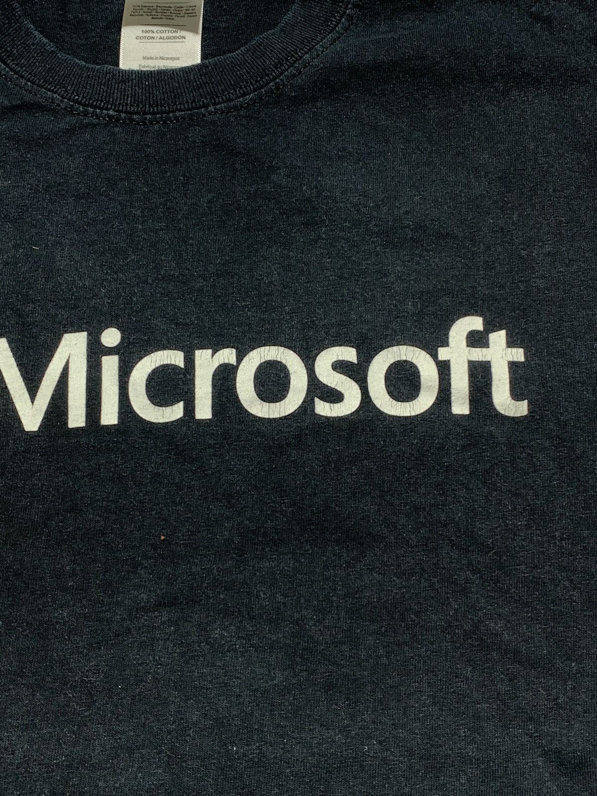 Other Vintage Y2K Microsoft faded tee big logo style size S Size US S / EU 44-46 / 1 - 5 Thumbnail