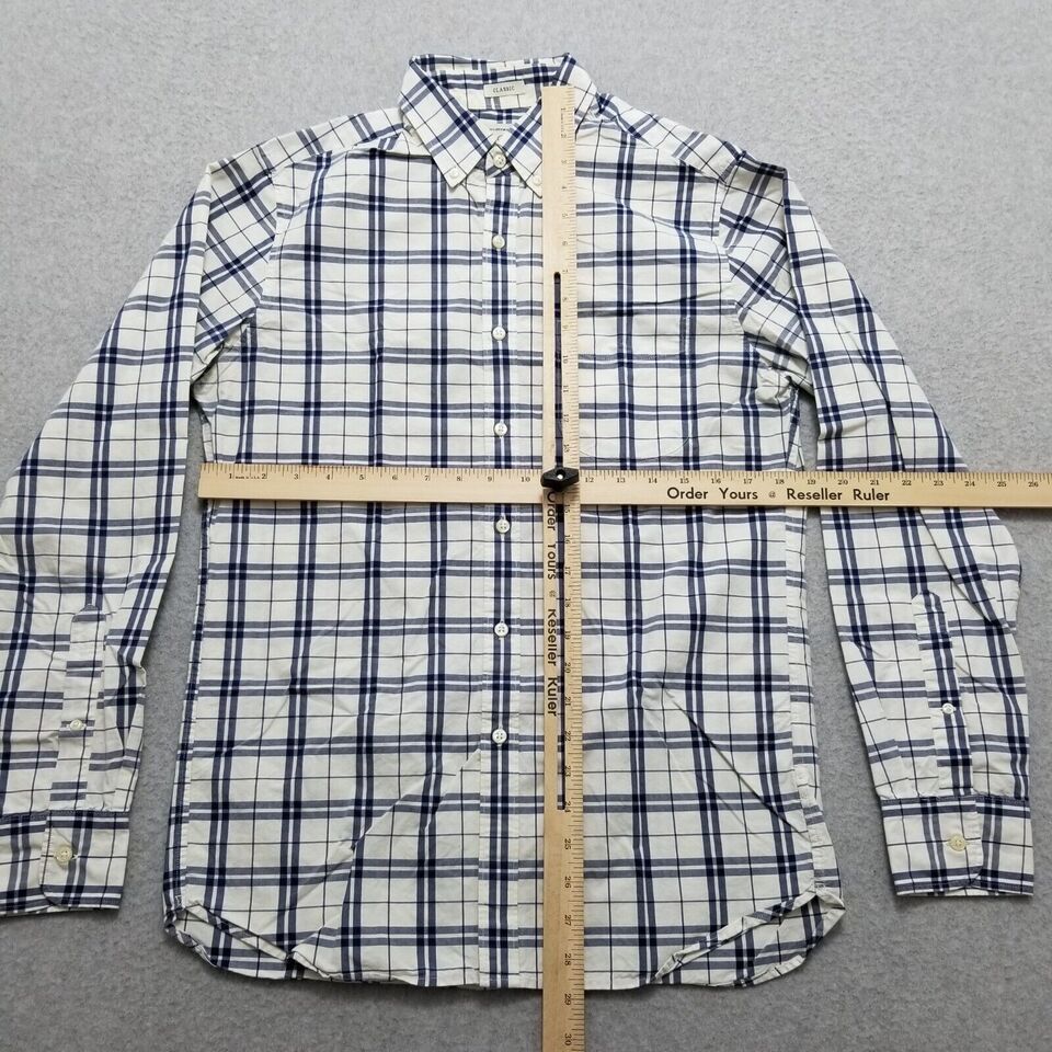 J.Crew J Crew Shirt Men Small Plaid Button Up Long Sleeve Casual Size US S / EU 44-46 / 1 - 7 Thumbnail