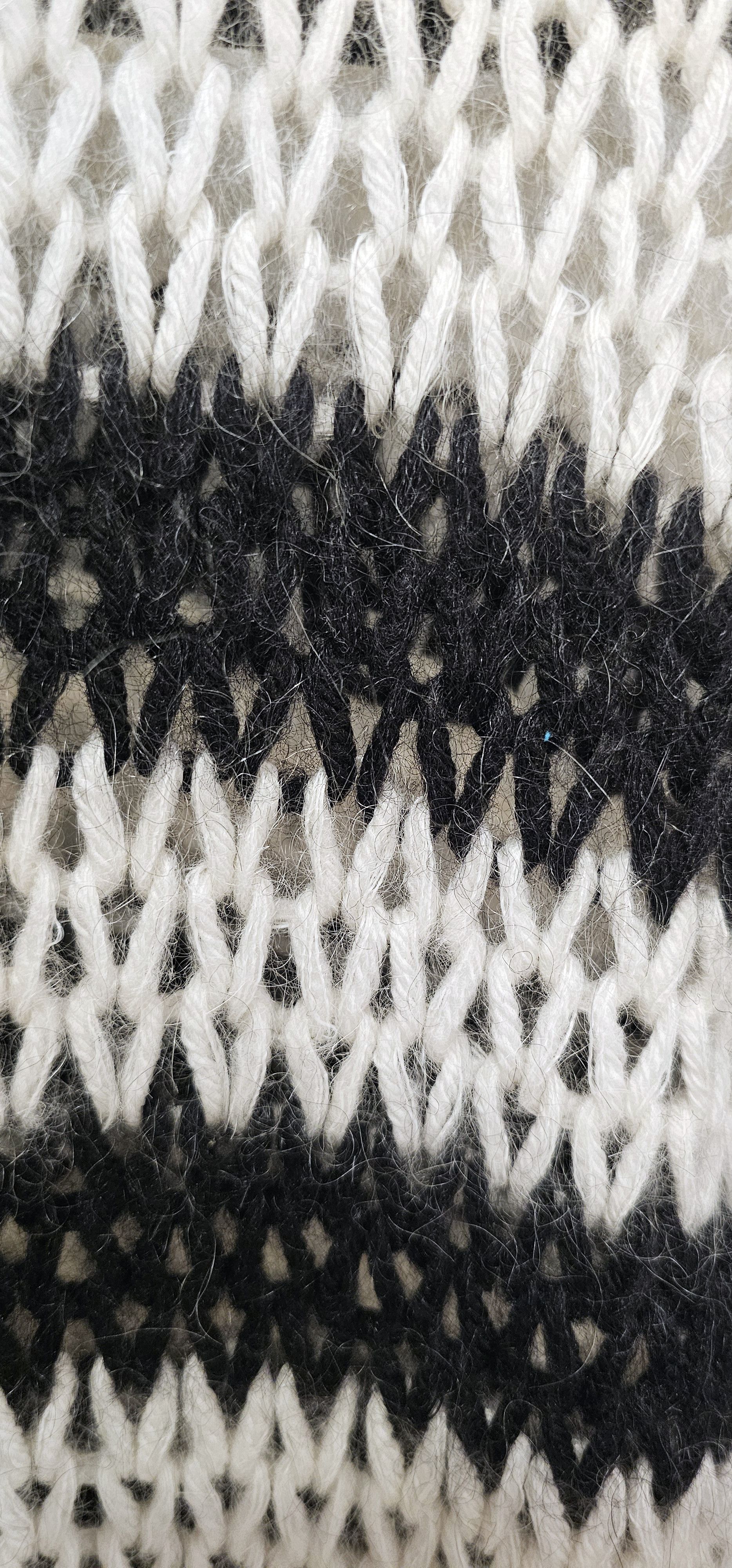 Saint Laurent Paris FW15 Striped Knit Mohair Sweater Size US XS / EU 42 / 0 - 5 Thumbnail
