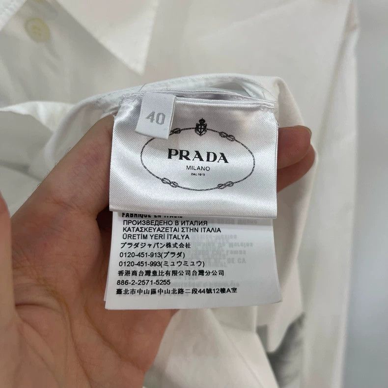 Raf Simons Raf simons Long-sleeved white shirt Size US XXS / EU 40 - 5 Thumbnail