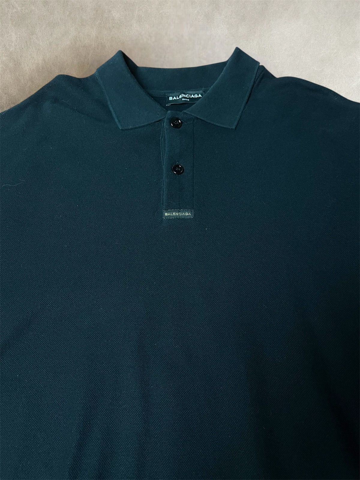 SS18 Balenciaga “THINK BIG” polo shirt
