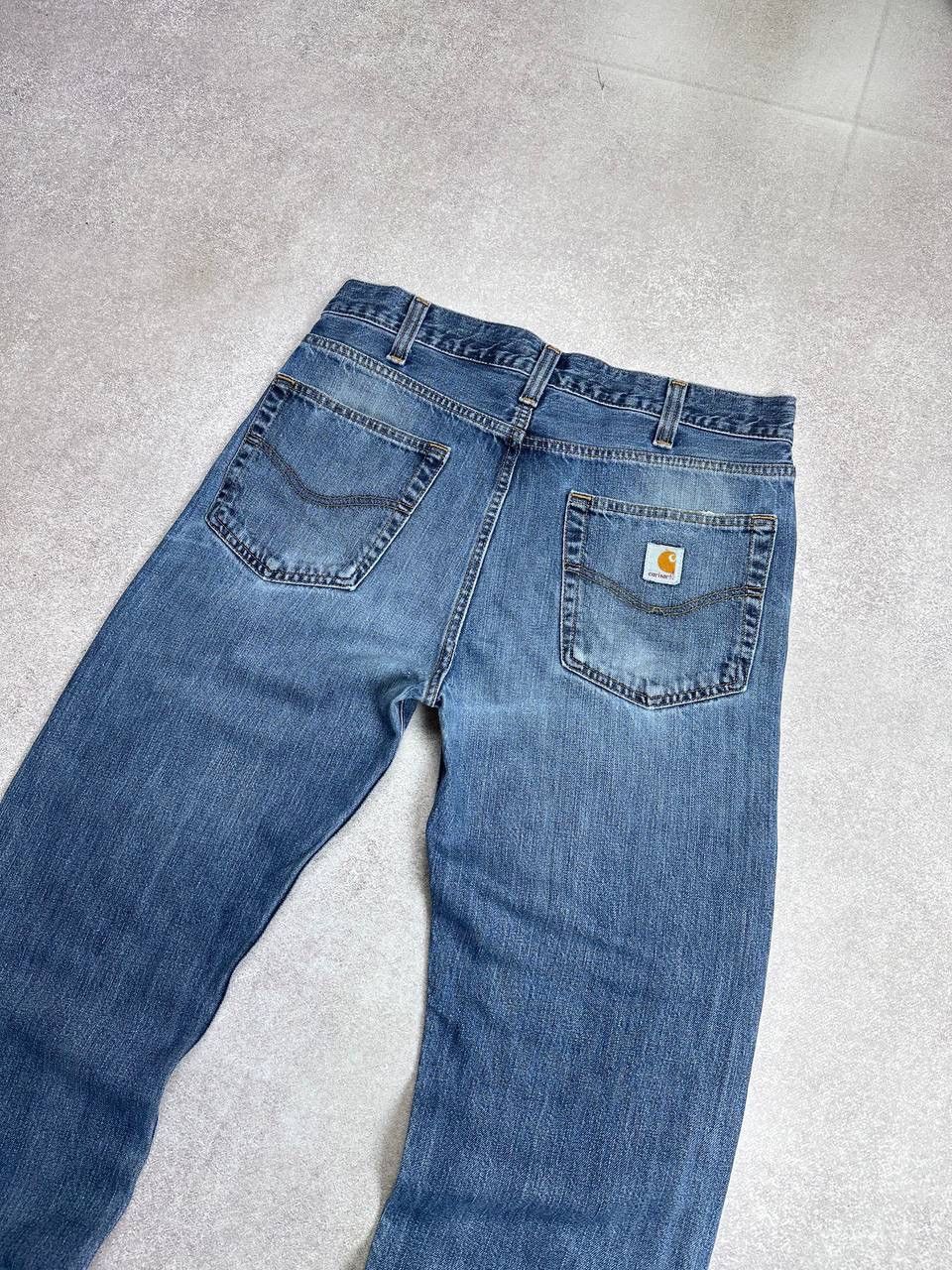 Carhartt Vintage Carhartt Baggy Flared Straight Jeans Y2K 32x34 Size US 32 / EU 48 - 2 Thumbnail