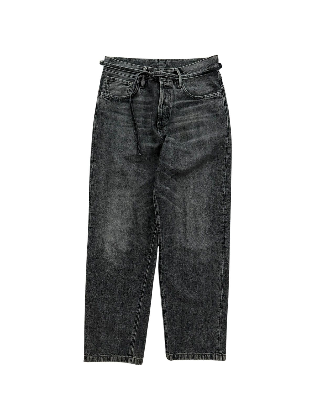 Acne Studios ACNE STUDIO 1989 “Ash Black” Baggy Denim/Jeans | Grailed