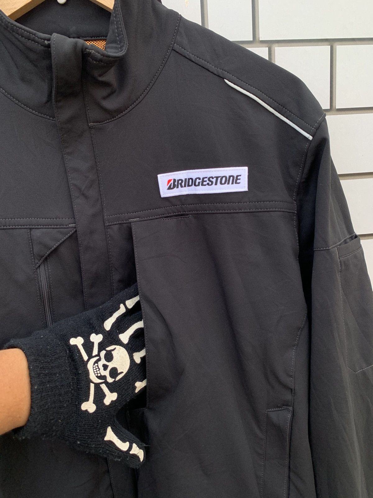 Japanese Brand Japanese Brand Aitoz BRIDGESTONE Bomber Jacket Size US M / EU 48-50 / 2 - 9 Thumbnail