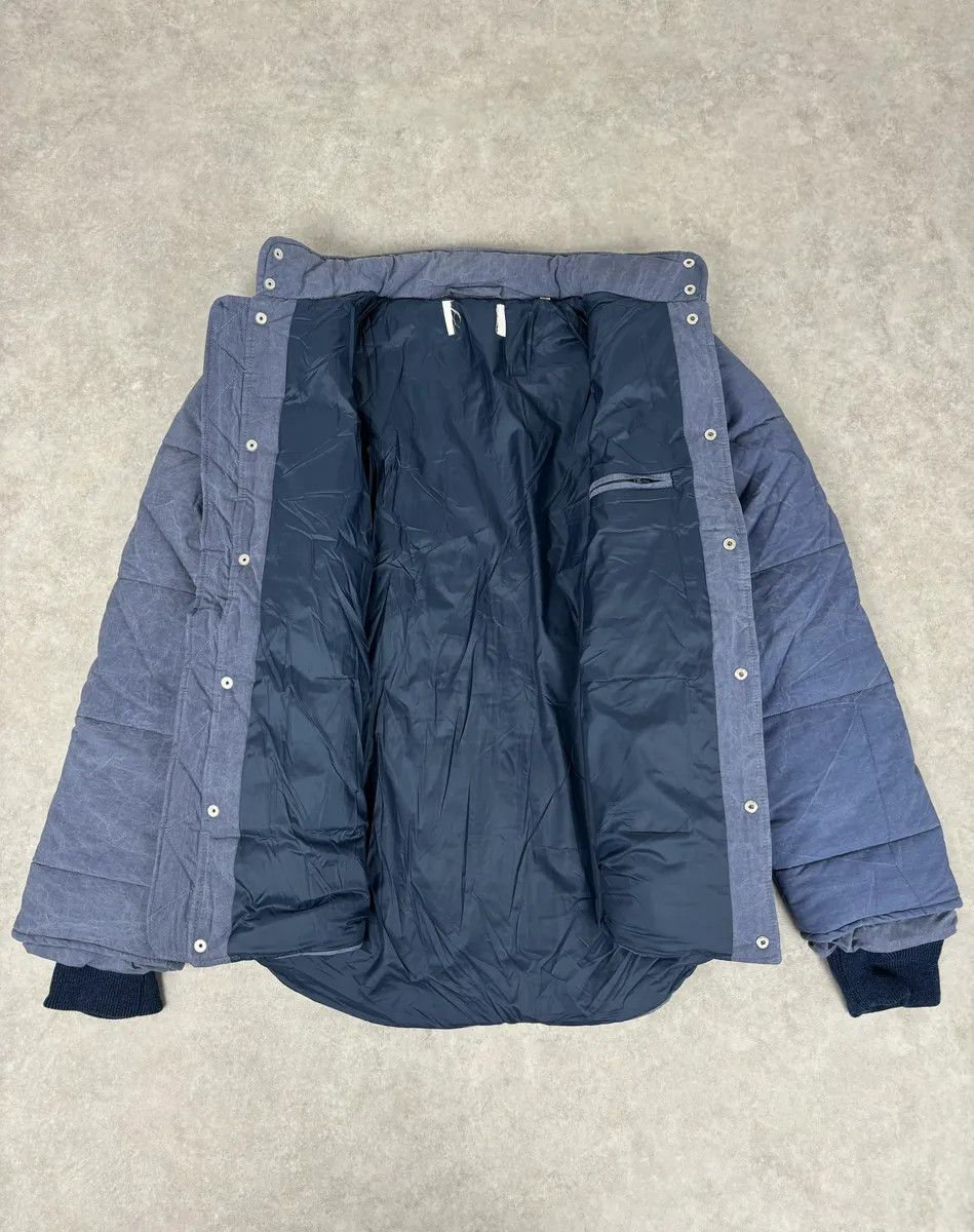 Our Legacy AW2015 Our Legacy Blue Pigment Tie Dye Puffer Bomber Jacket Size US M / EU 48-50 / 2 - 6 Thumbnail