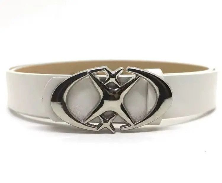 Japanese Brand White Triple Star Belt Size ONE SIZE - 2 Thumbnail