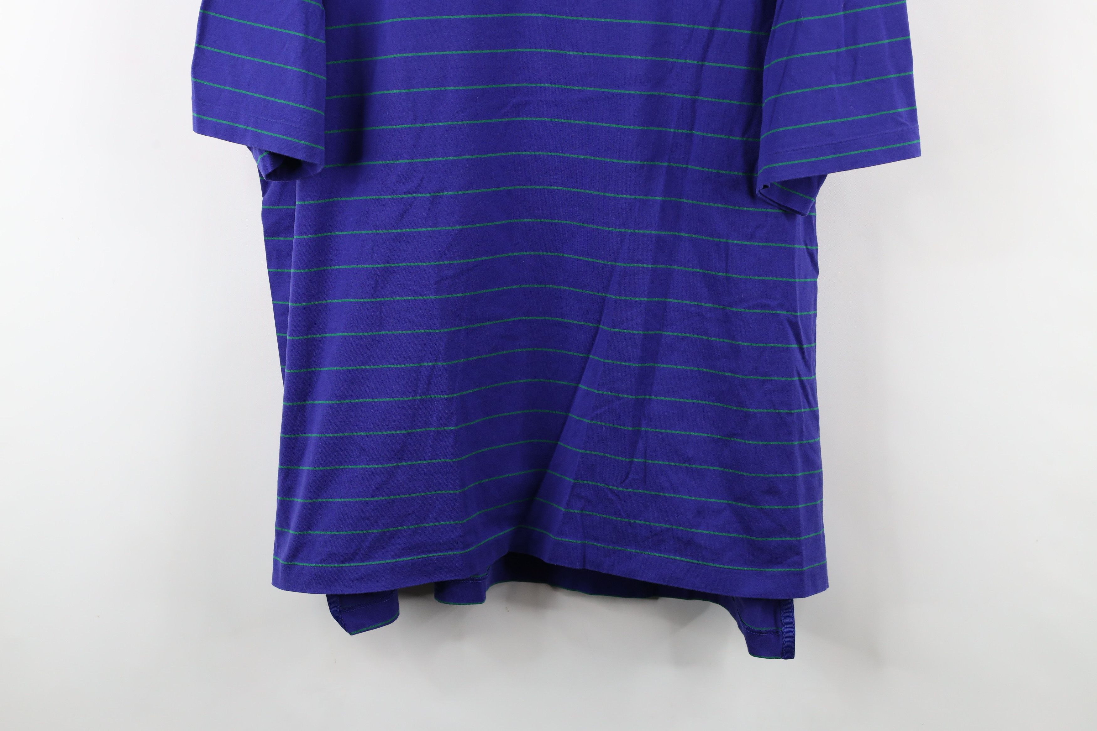 Ralph Lauren × Vintage Vintage Polo Golf Ralph Lauren Cotton Striped Polo Shirt Size US L / EU 52-54 / 3 - 3 Thumbnail