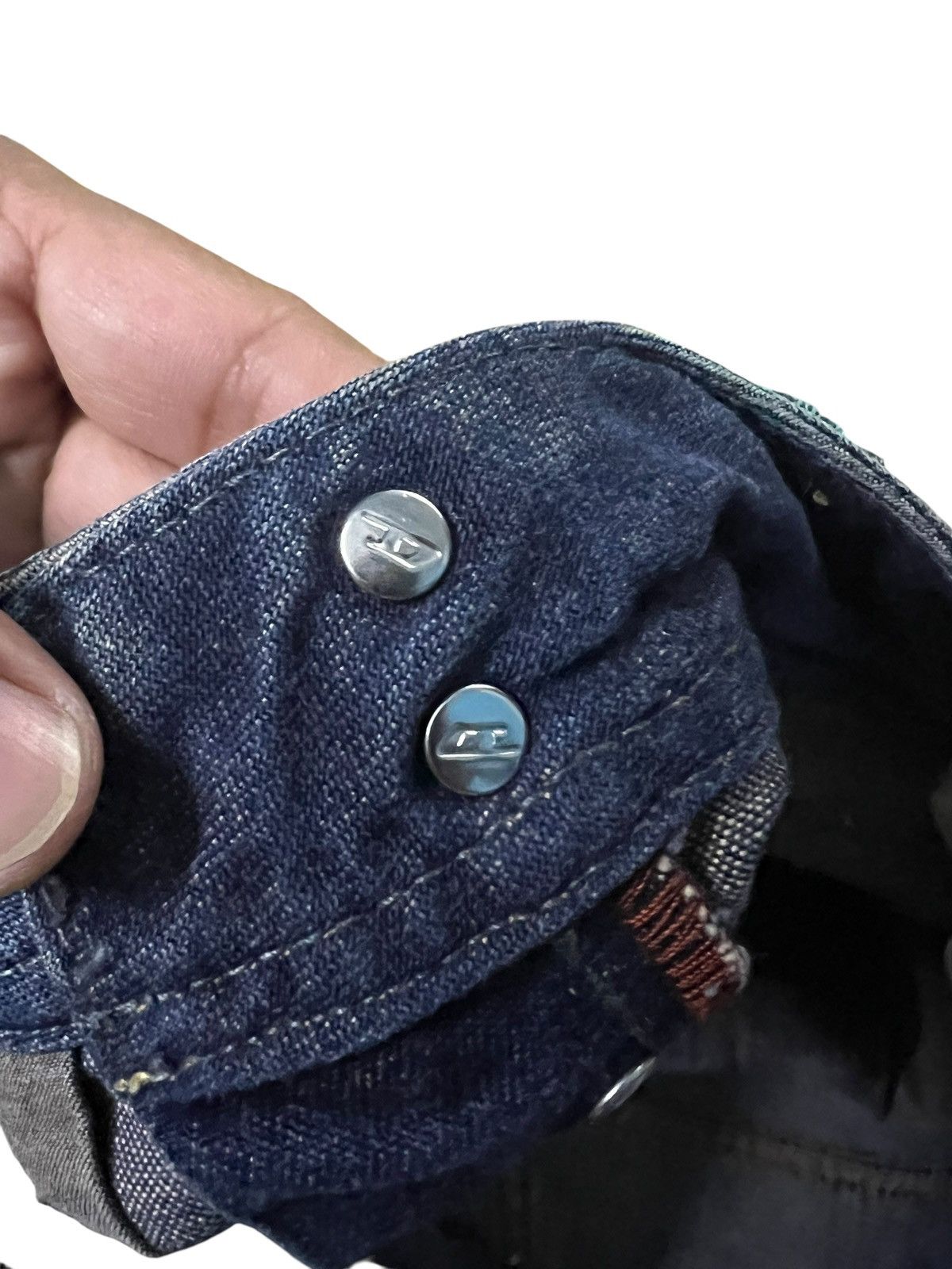 If Six Was Nine Flare Distressed Diesel Denim Gallery Sick Jean Size US 33 - 15 Thumbnail