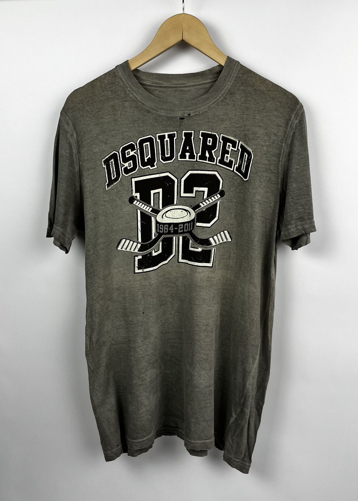 Dsquared2 Dsquared distressed t shirt vintage Size US L / EU 52-54 / 3 - 1 Thumbnail
