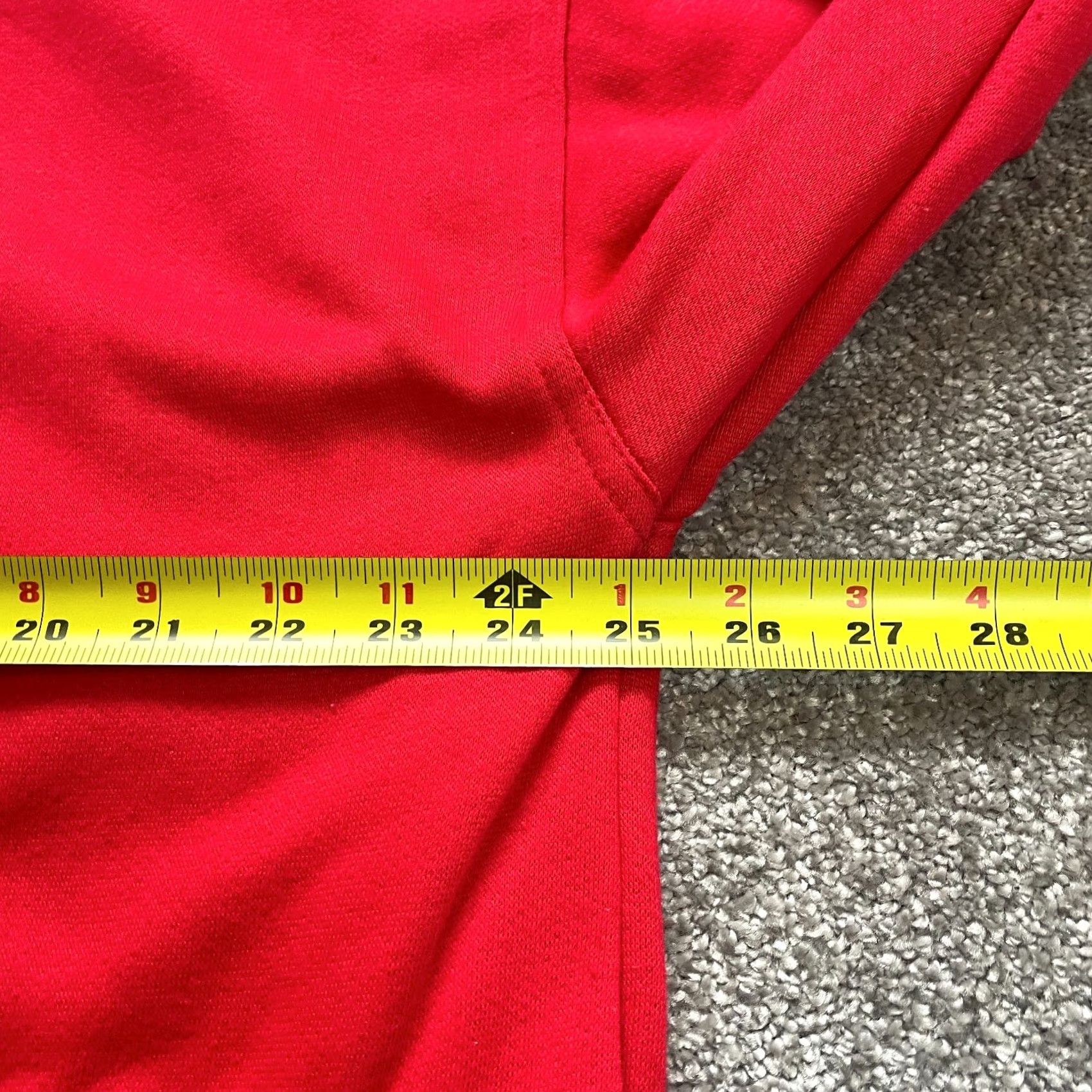 Vintage VINTAGE Current Seen Jacket Womens One Size Red Collared Button Up Pockets Size ONE SIZE - 4 Thumbnail