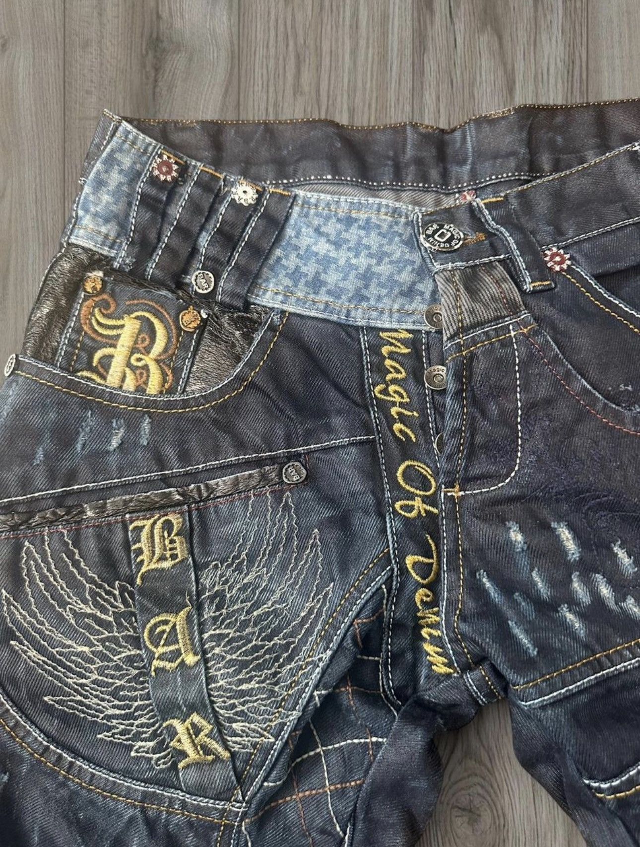 Other BAR MAGIC OF DENIM LIMITED EDITION DISTRESSED EMBROIDERED Size US 30 / EU 46 - 7 Thumbnail