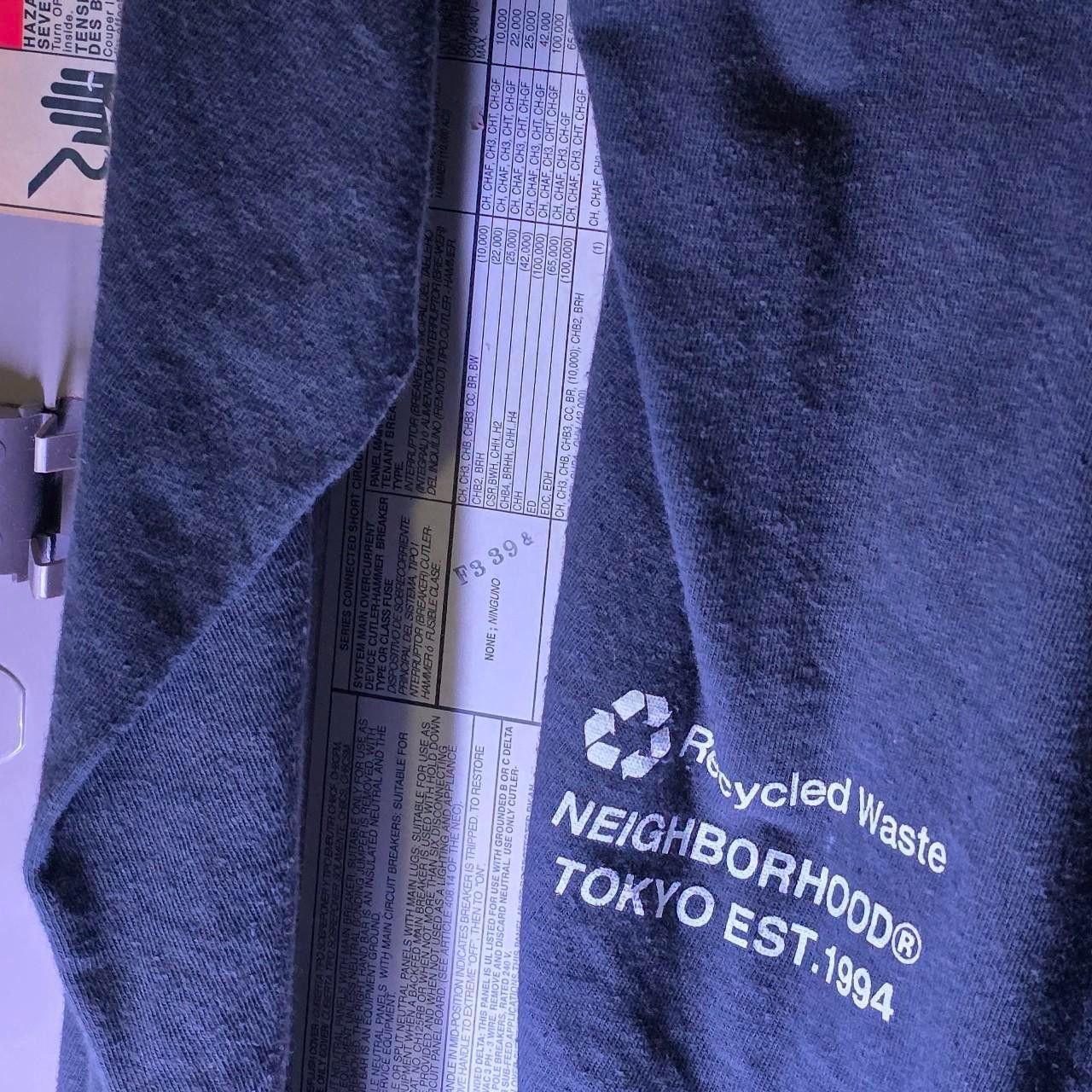 Neighborhood Neighborhood Japan Logo Print Crewneck Size US L / EU 52-54 / 3 - 4 Thumbnail