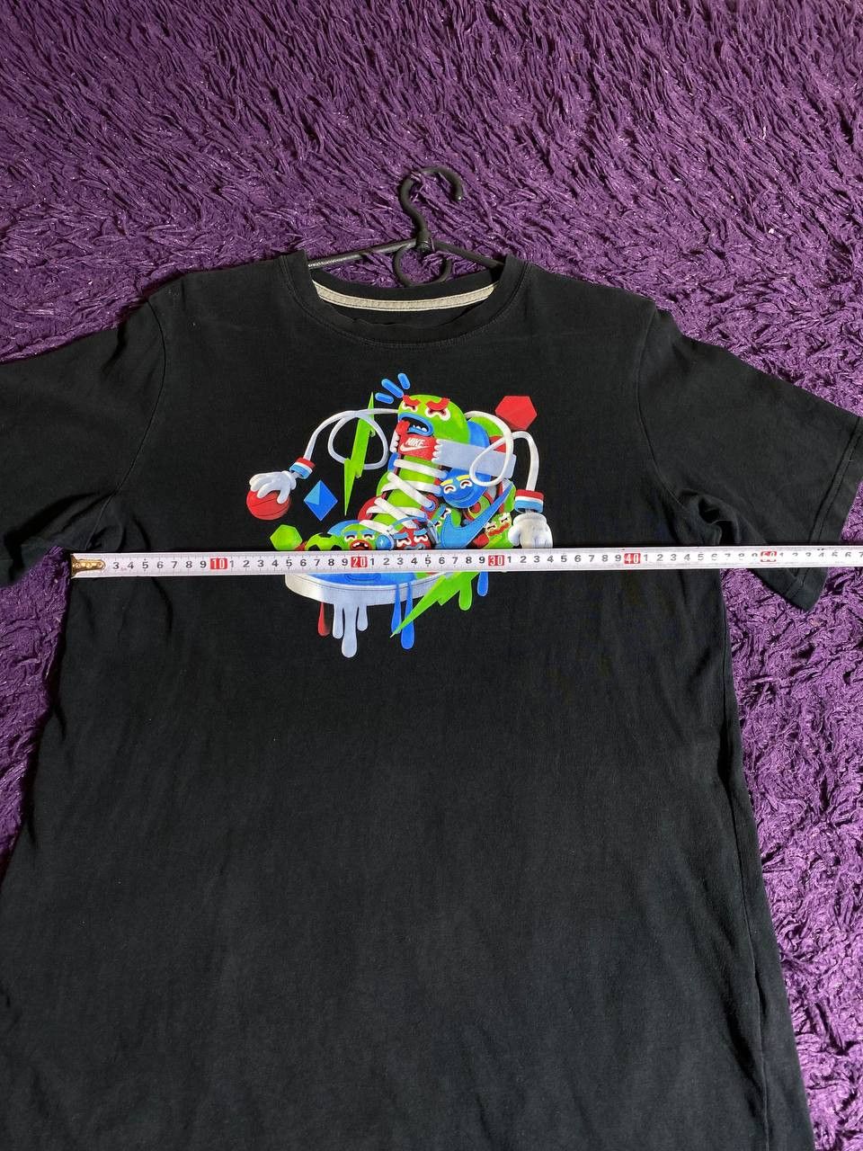 Nike × Vintage Vintage Nike Y2K TLogo Swoosh T Shirt Tee Size US S / EU 44-46 / 1 - 11 Thumbnail