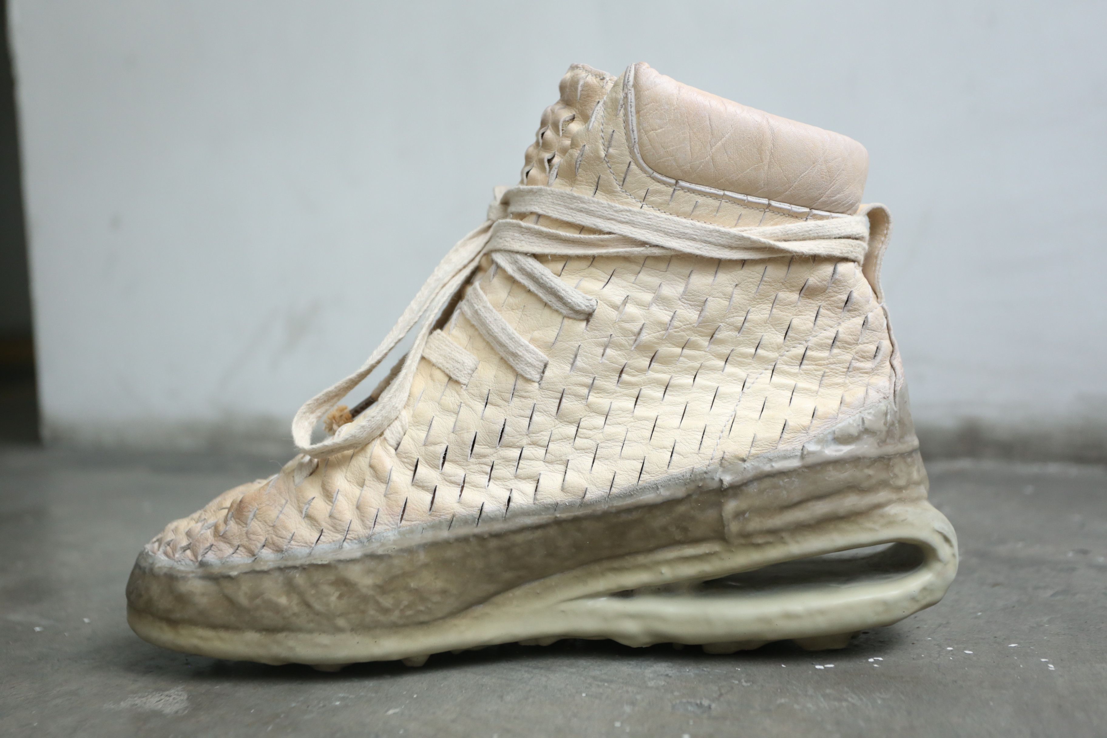 Carol Christian Poell Carol Christian Poell - High-Top Laser Cut U-Sole Sneakers Size US 9 / EU 42 - 3 Thumbnail