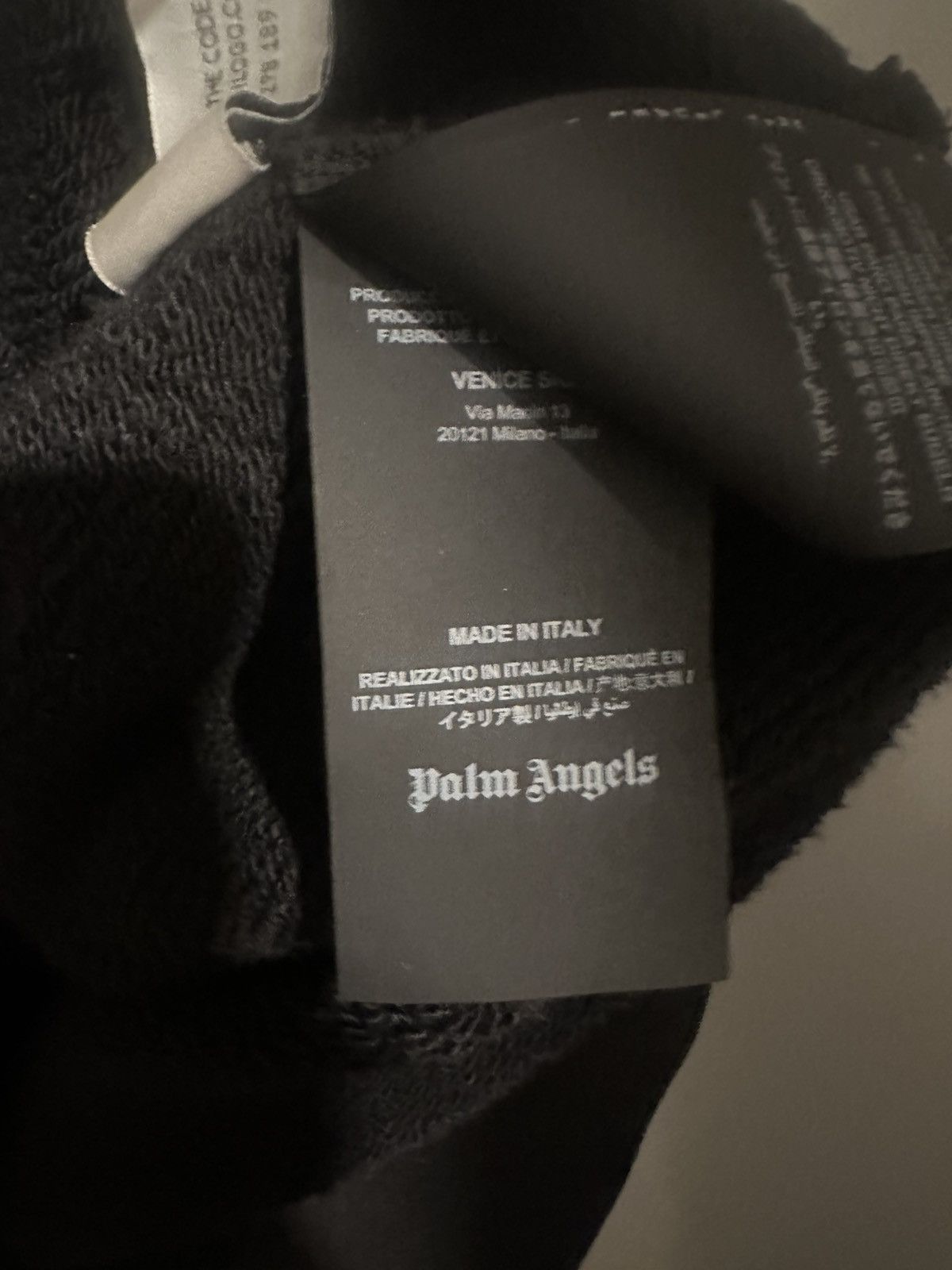 Palm Angels Palm Angels Black Broken Bear Hoodie Size US L / EU 52-54 / 3 - 6 Thumbnail