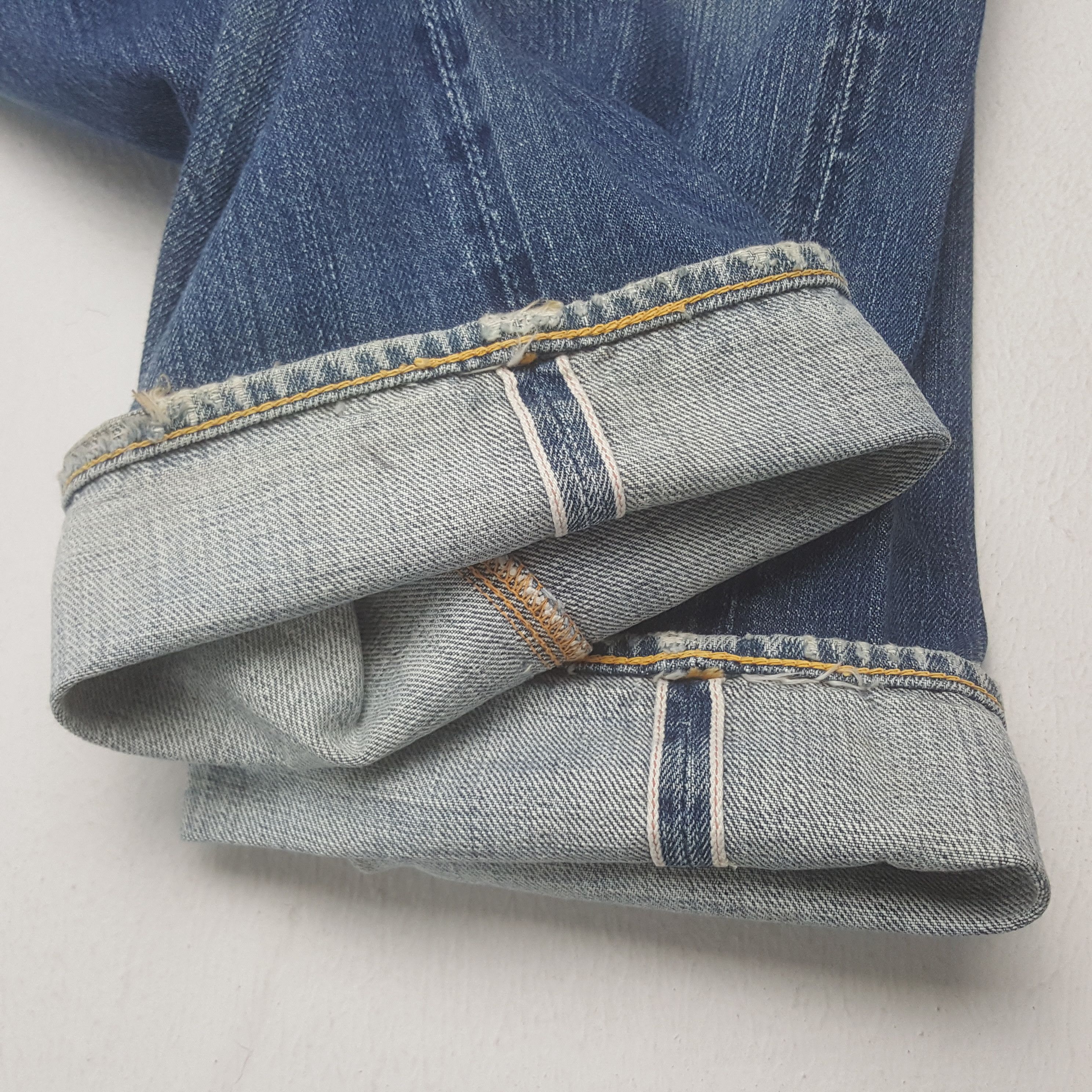 Evisu × Vintage Vintage Evisu Japan Selvedge Custom Daicock Denim Jeans Size US 28 / EU 44 - 12 Thumbnail