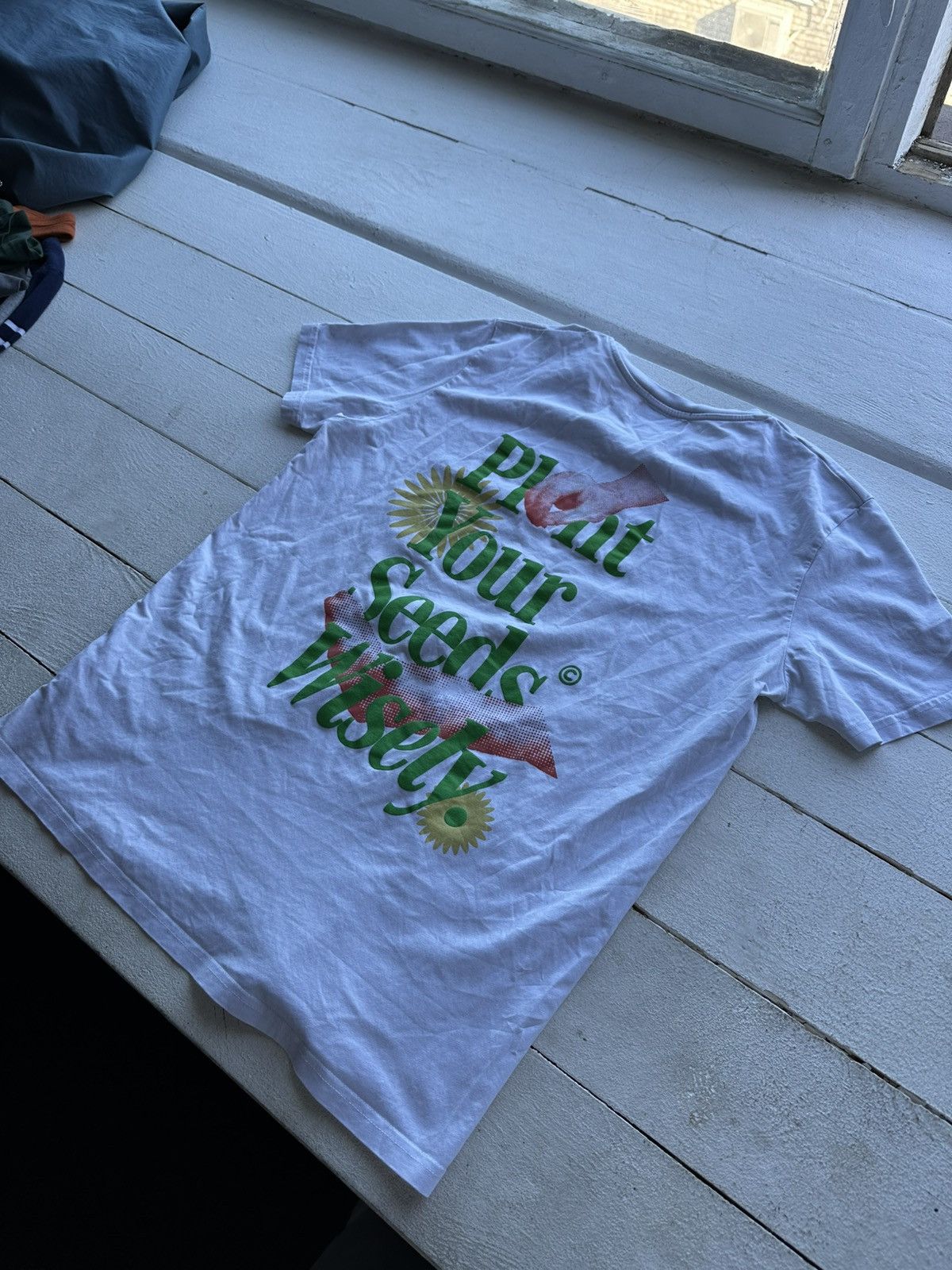 Other BACK LOGO 🚨 LEGACY STUDIOS PLANT YOUR SEEDS WISELY TEE SK8 Size US L / EU 52-54 / 3 - 7 Thumbnail