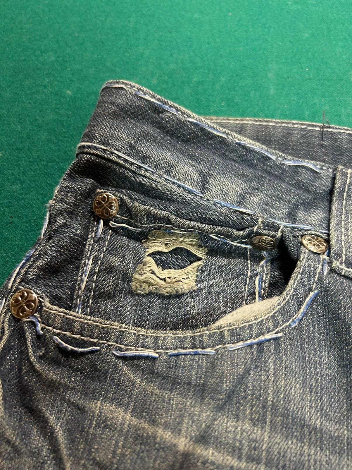 Designer × Japanese Brand × Vintage y2k urban heritage denim Size US 30 / EU 46 - 4 Thumbnail