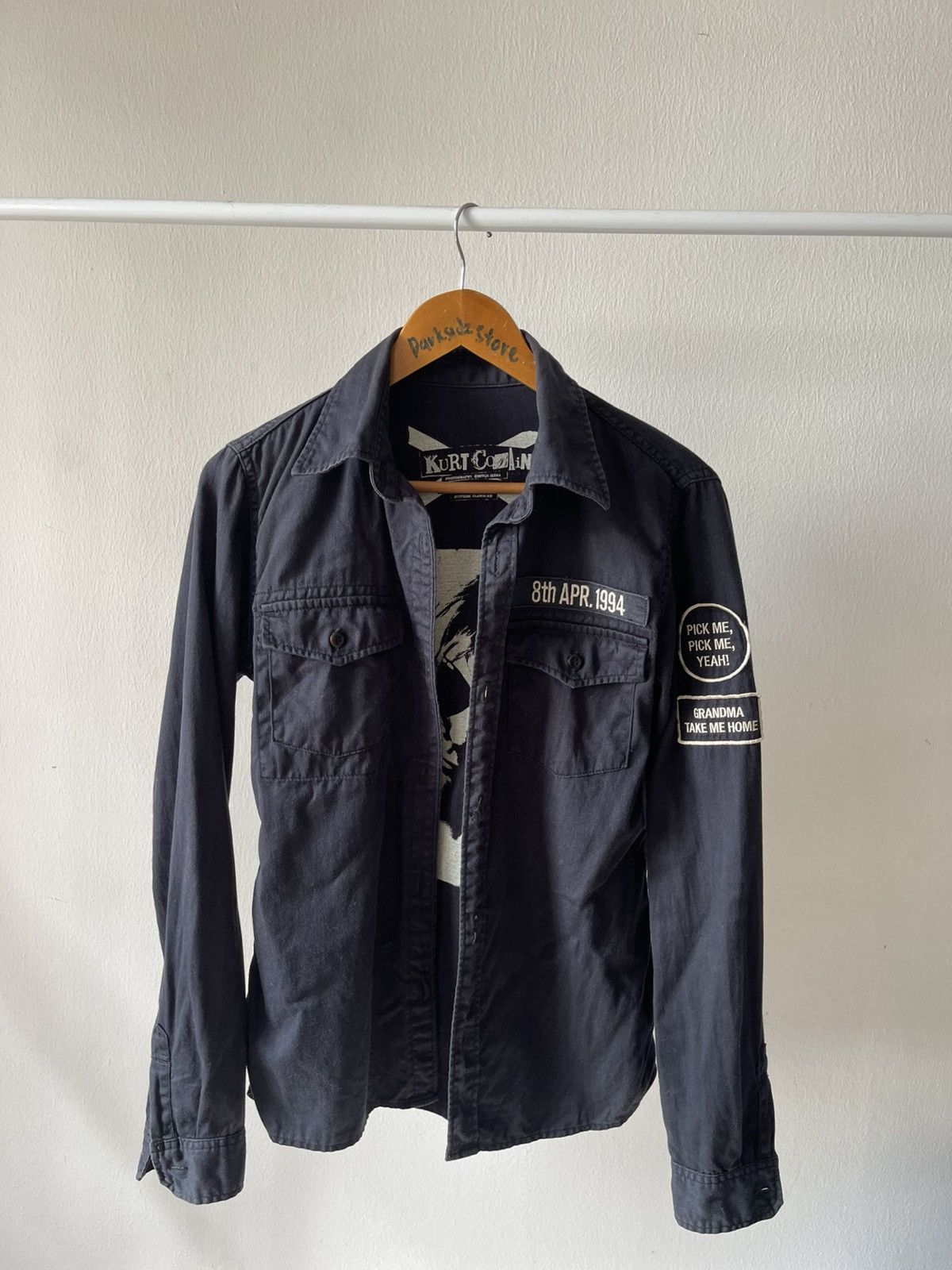 Band Tees × Hysteric Glamour Hysteric Glamour Kurt Cobain Shirt Size US M / EU 48-50 / 2 - 3 Thumbnail