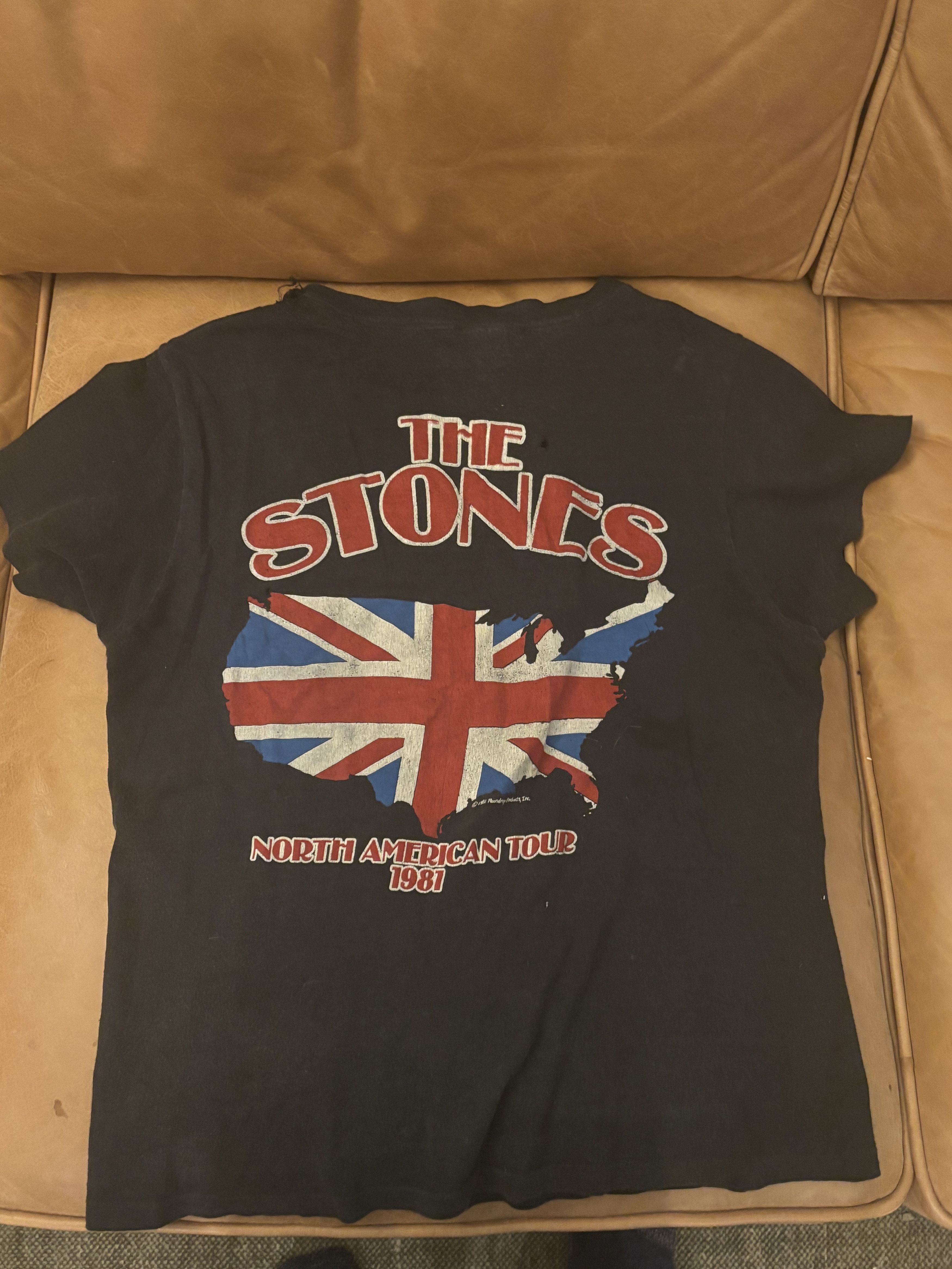 The Rolling Stones 1981 rolling stones shirt Size US M / EU 48-50 / 2 - 2 Thumbnail