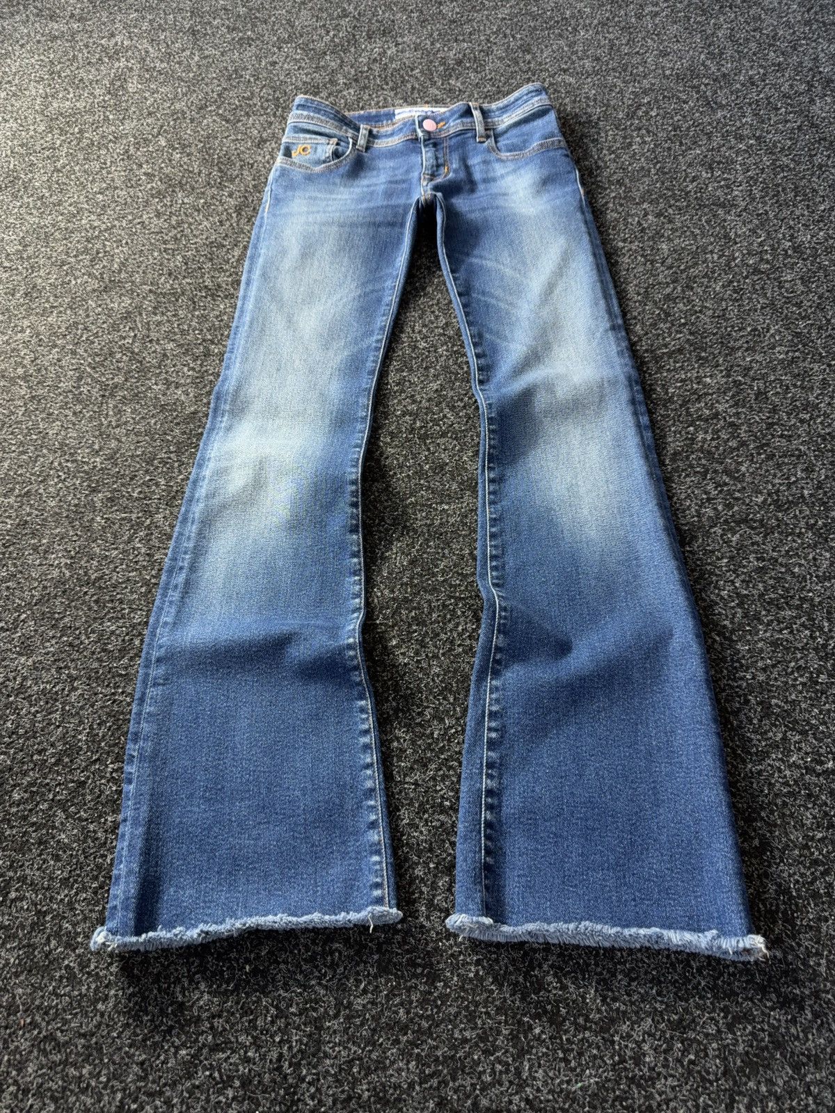Designer × Jacob Cohen Vintage Jacob Cohen Luxury flared Denim Pants Jeans Size 25" / US 0 / IT 36 - 1 Thumbnail
