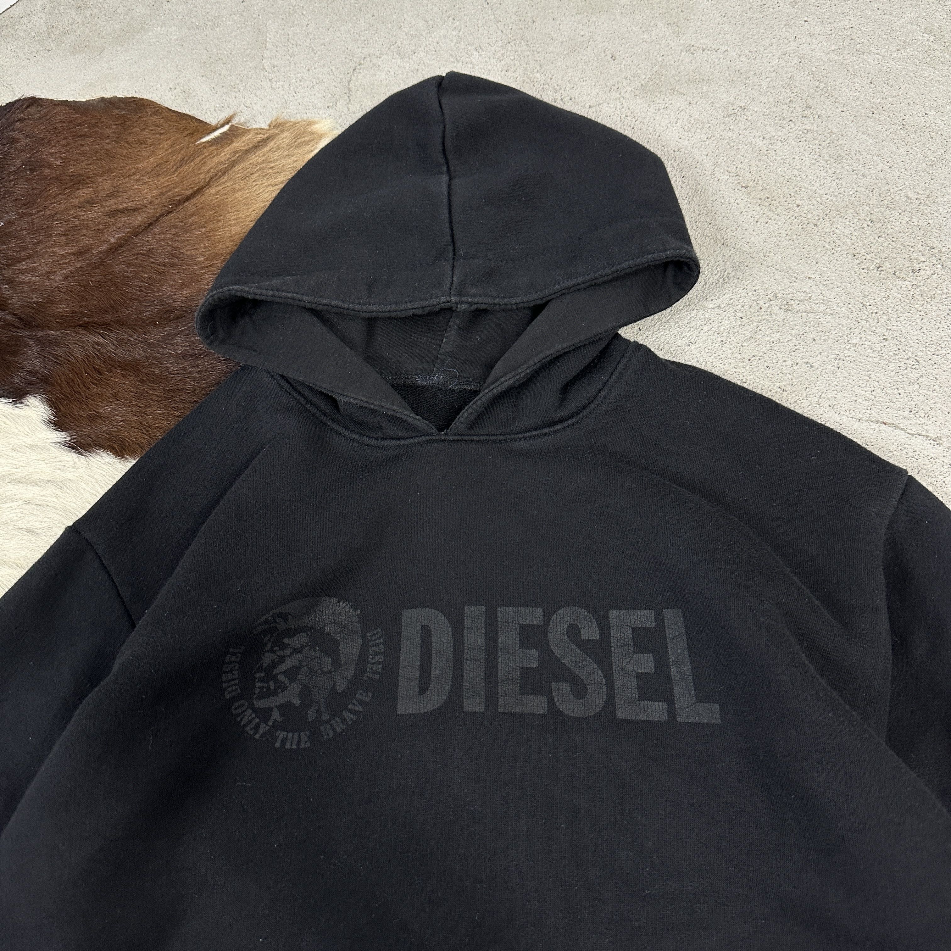 Diesel × Vintage Vintage Streetwear Sportswear Casual Diesel Hoodie 00s Size US S / EU 44-46 / 1 - 2 Thumbnail