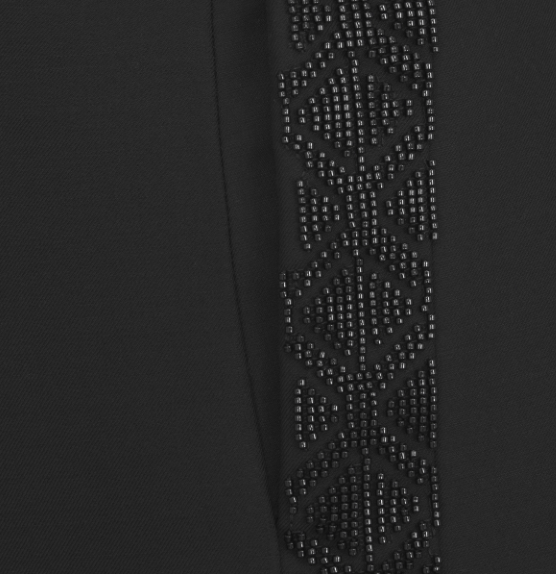 Dior o1w1db10525 413C10 CD Diamond Embroidered Pant in Black Size US 34 / EU 50 - 3 Thumbnail