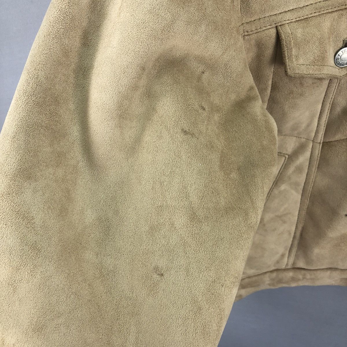 Japanese Brand Vintage Point Chary Moleskin Biker Jacket Size US M / EU 48-50 / 2 - 5 Thumbnail