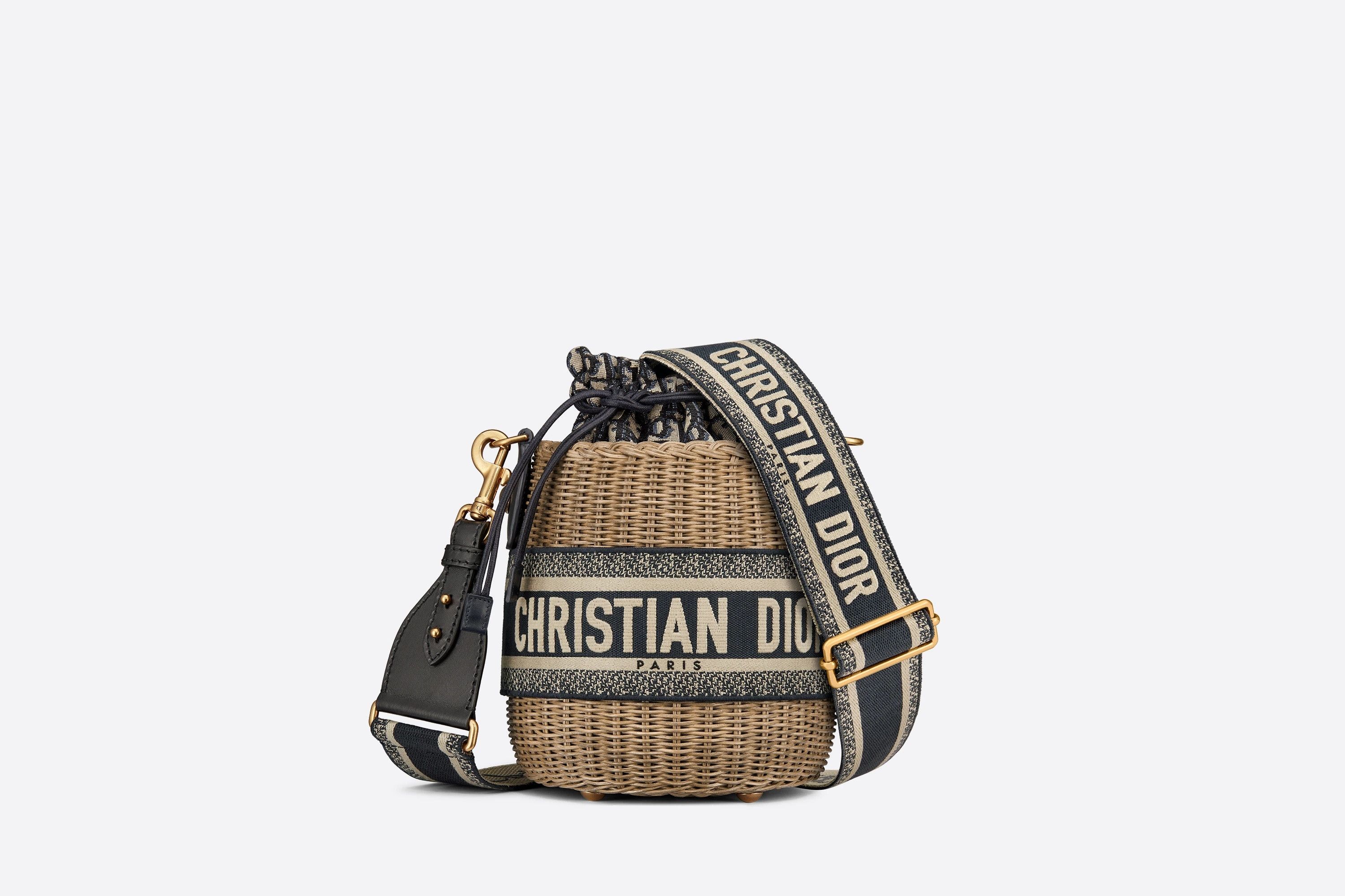 Dior Dior Wicker Bucket Bag Size ONE SIZE - 1 Thumbnail