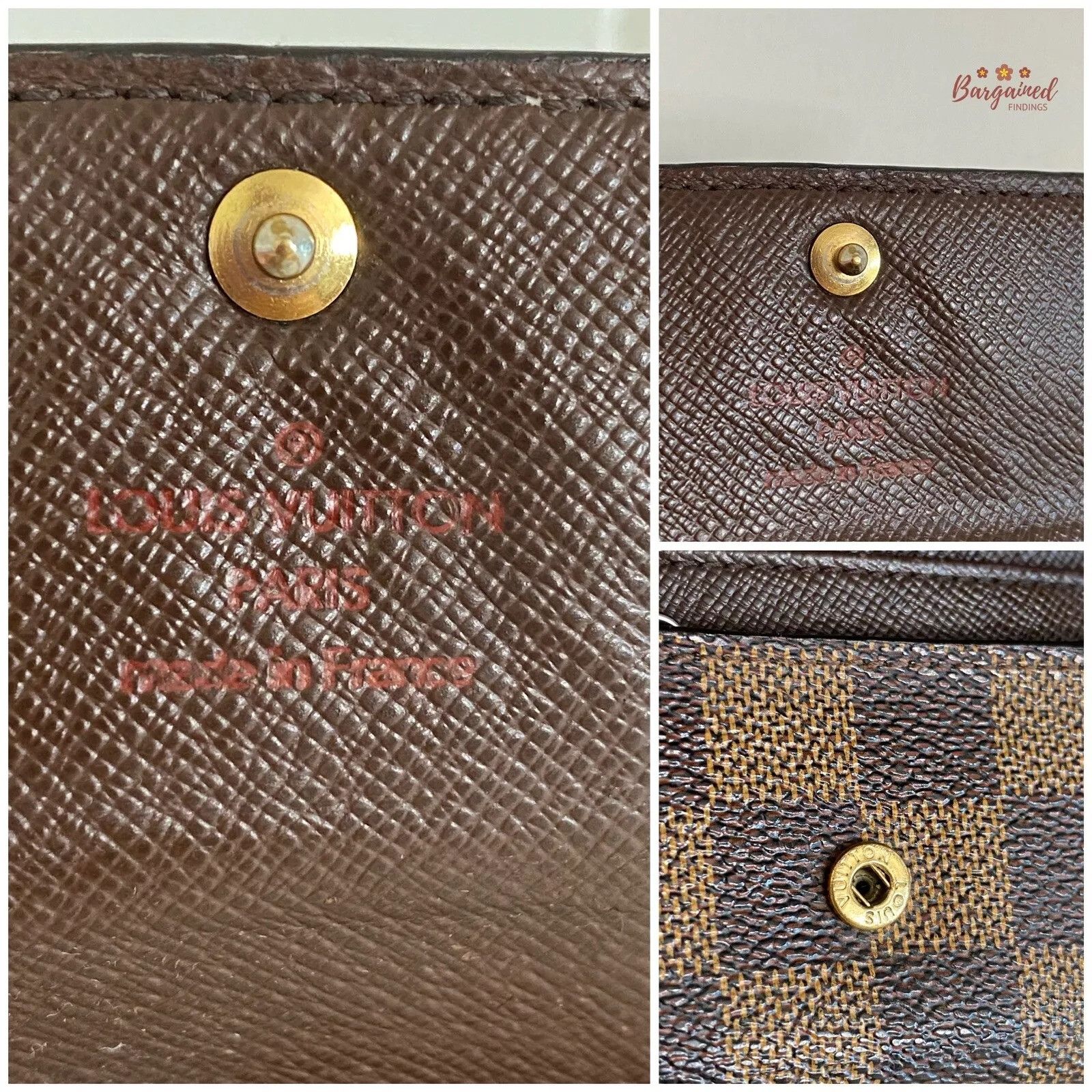 Louis Vuitton Louis Vuitton Damier Ebene Canvas Leather 6 Key Holder Size ONE SIZE - 12 Thumbnail