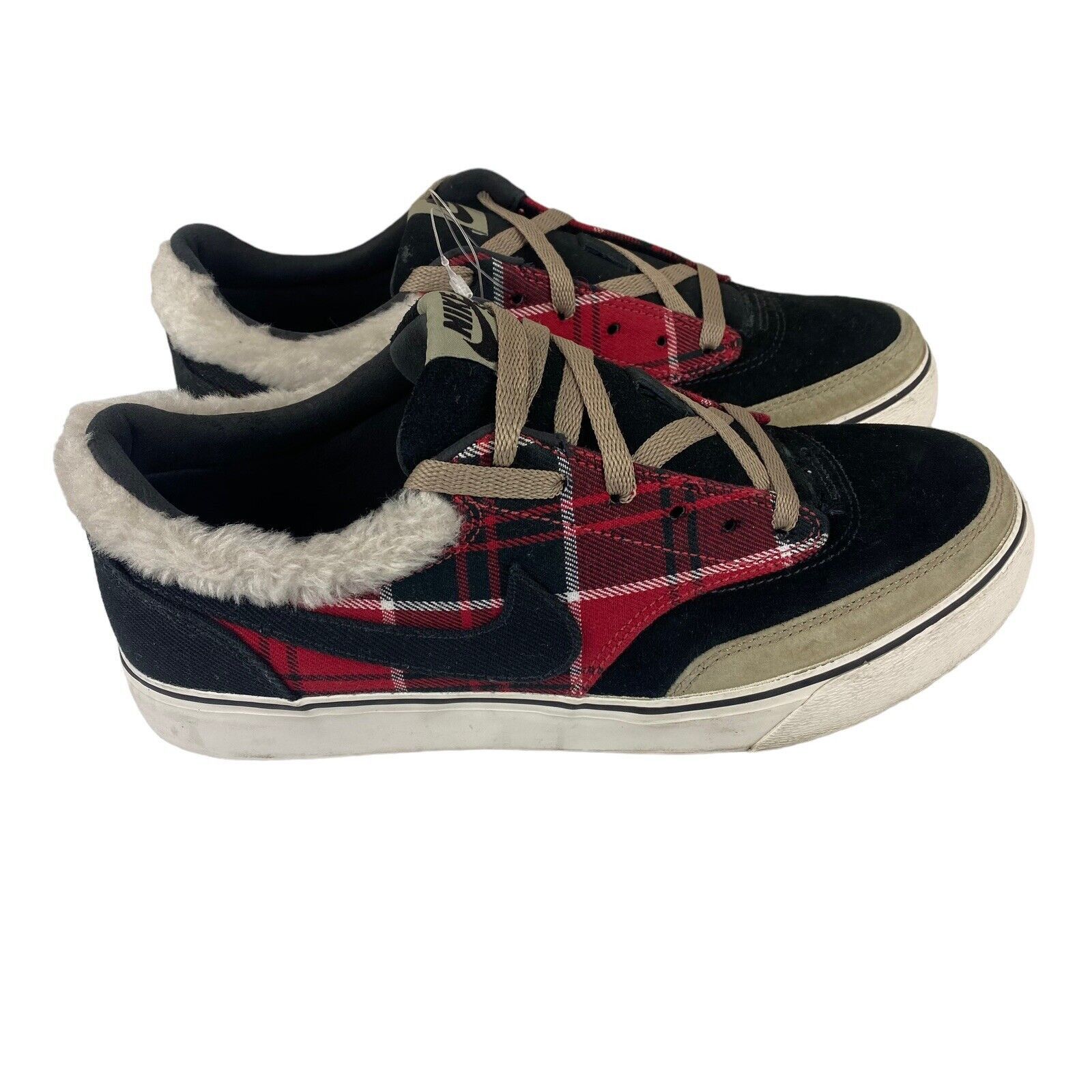 DS Nike SB Zoom Air Harbor Khaki/Black/Red Plaid