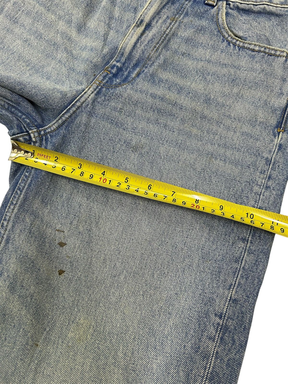 Zara ZARA Blue Wash Distressed Jeans Size US 27 - 15 Thumbnail