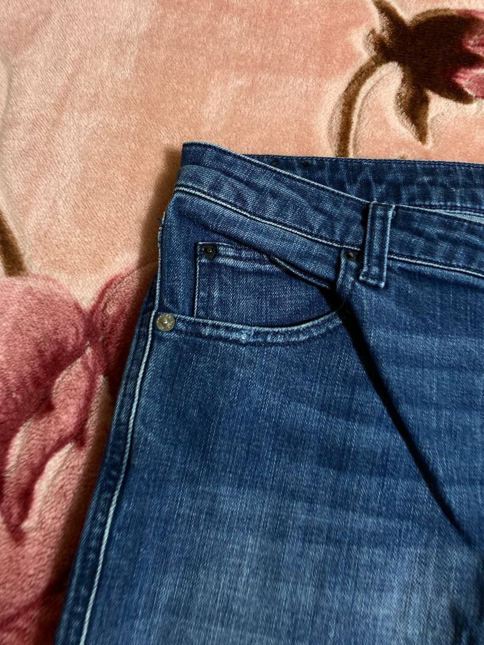 Japanese Brand Vintage Dirty Baggy Faded Jean Japan Avant Garde Style Size US 32 / EU 48 - 7 Thumbnail